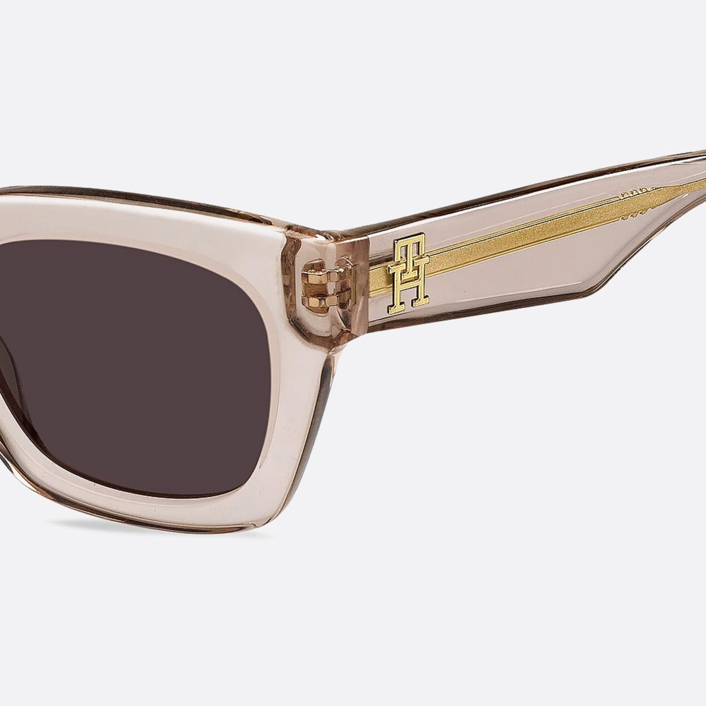 Tommy 51mm Hilfiger Fwm Pink Squared Women Sunglasses - Lifestyle Shot