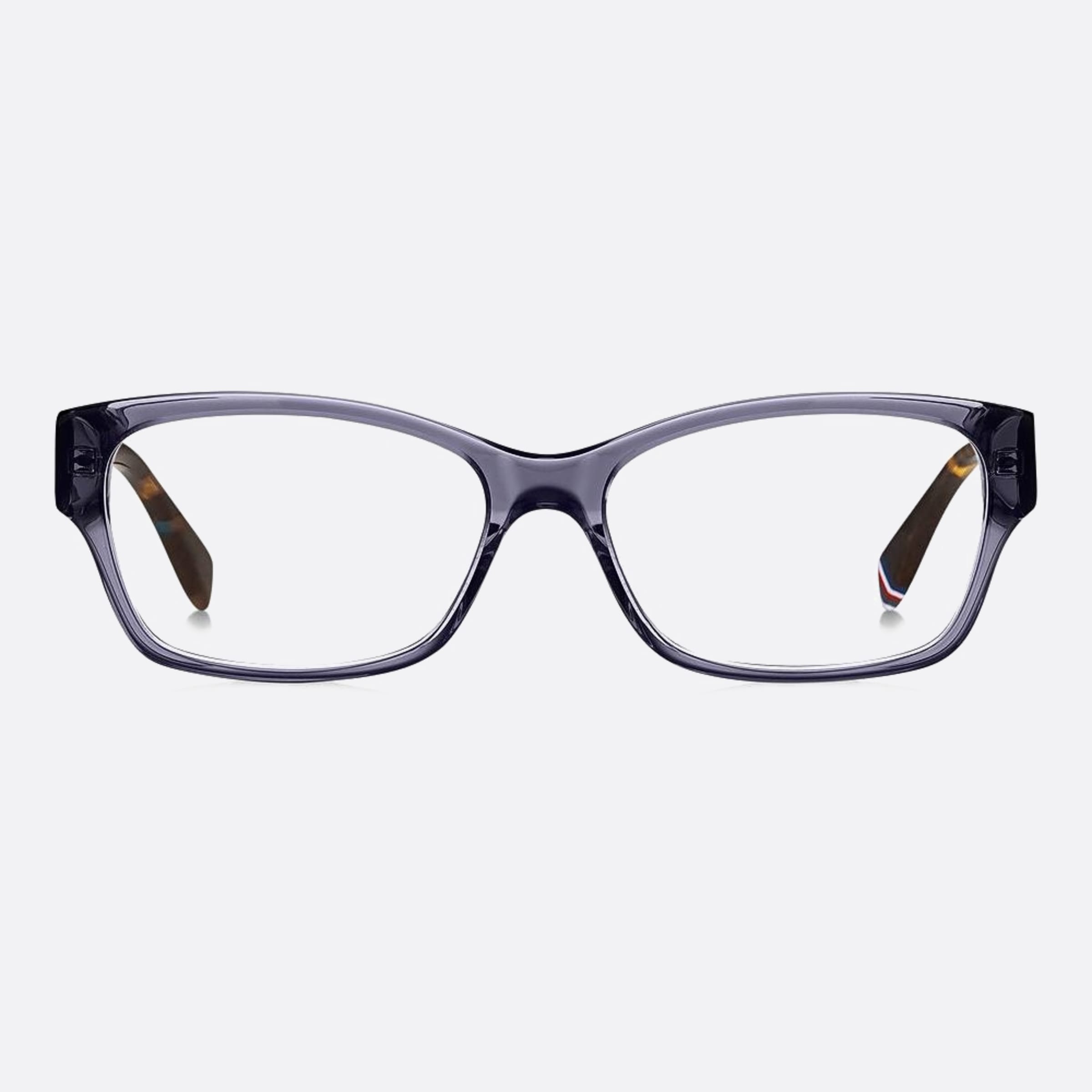 Tommy 54mm Hilfiger Pjp Blue Geometric Women Eyeglasses - Main View