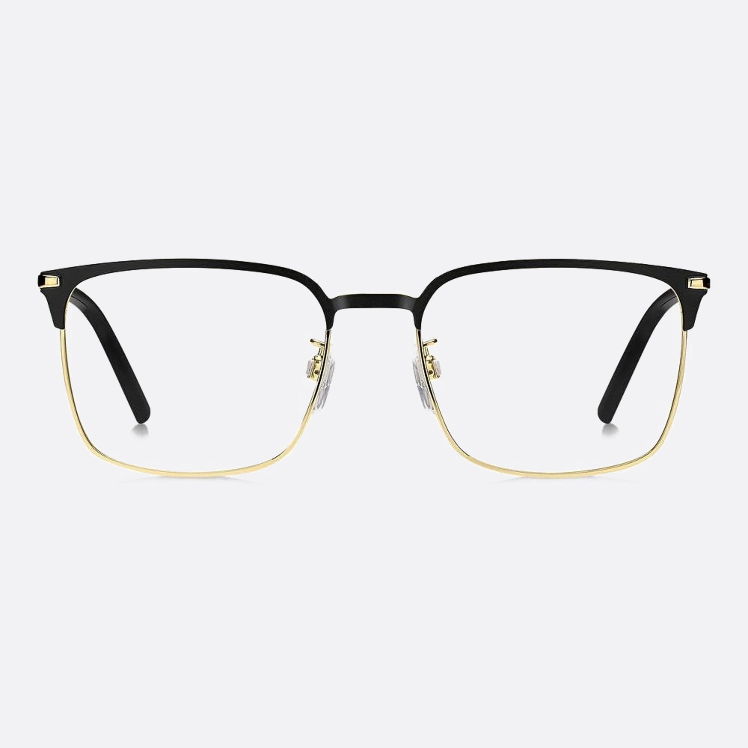 Tommy 54mm Hilfiger I46 Black Squared Men Eyeglasses - Main View