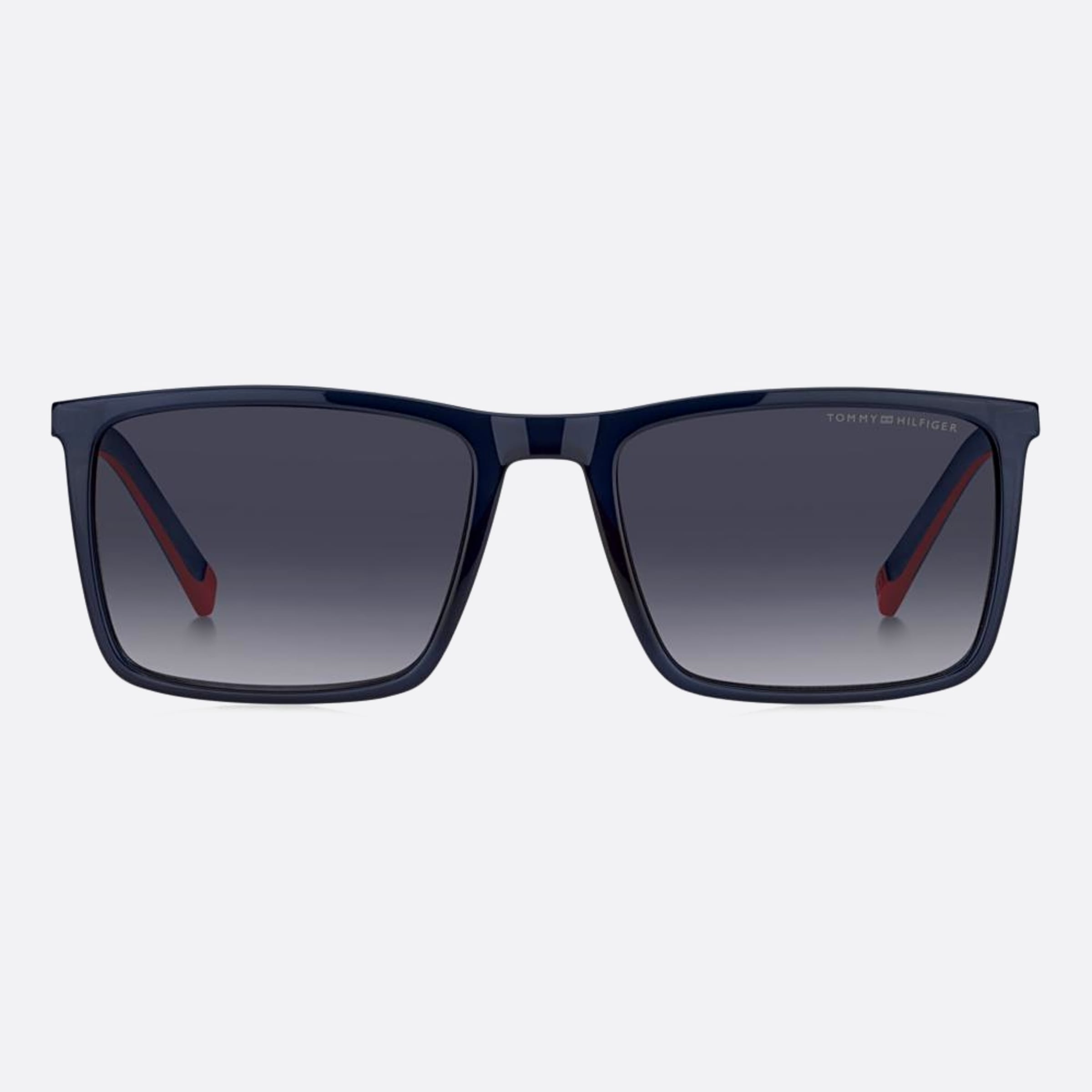 Tommy 55mm Hilfiger Pjp Blue Squared Men Sunglasses - Main View