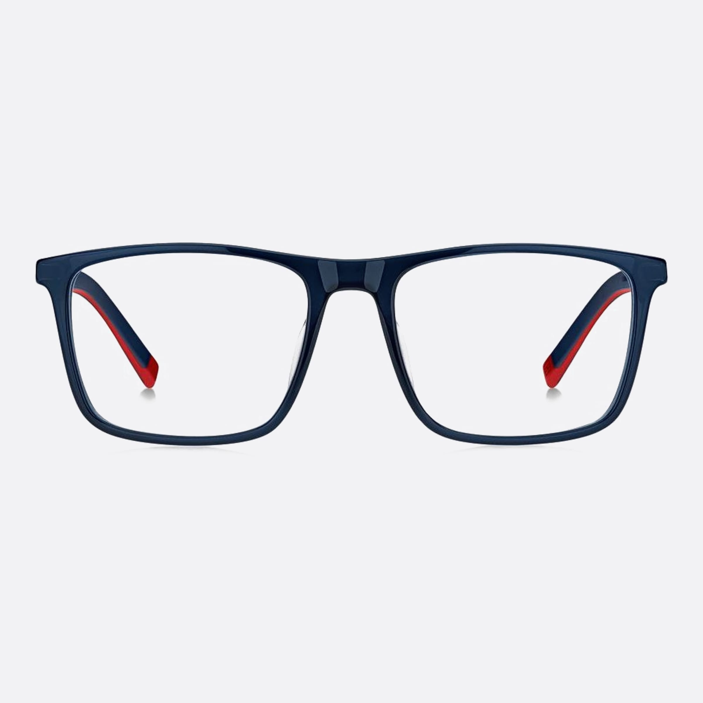 Tommy 53mm Hilfiger Pjp White Rectangle Men Eyeglasses - Main View