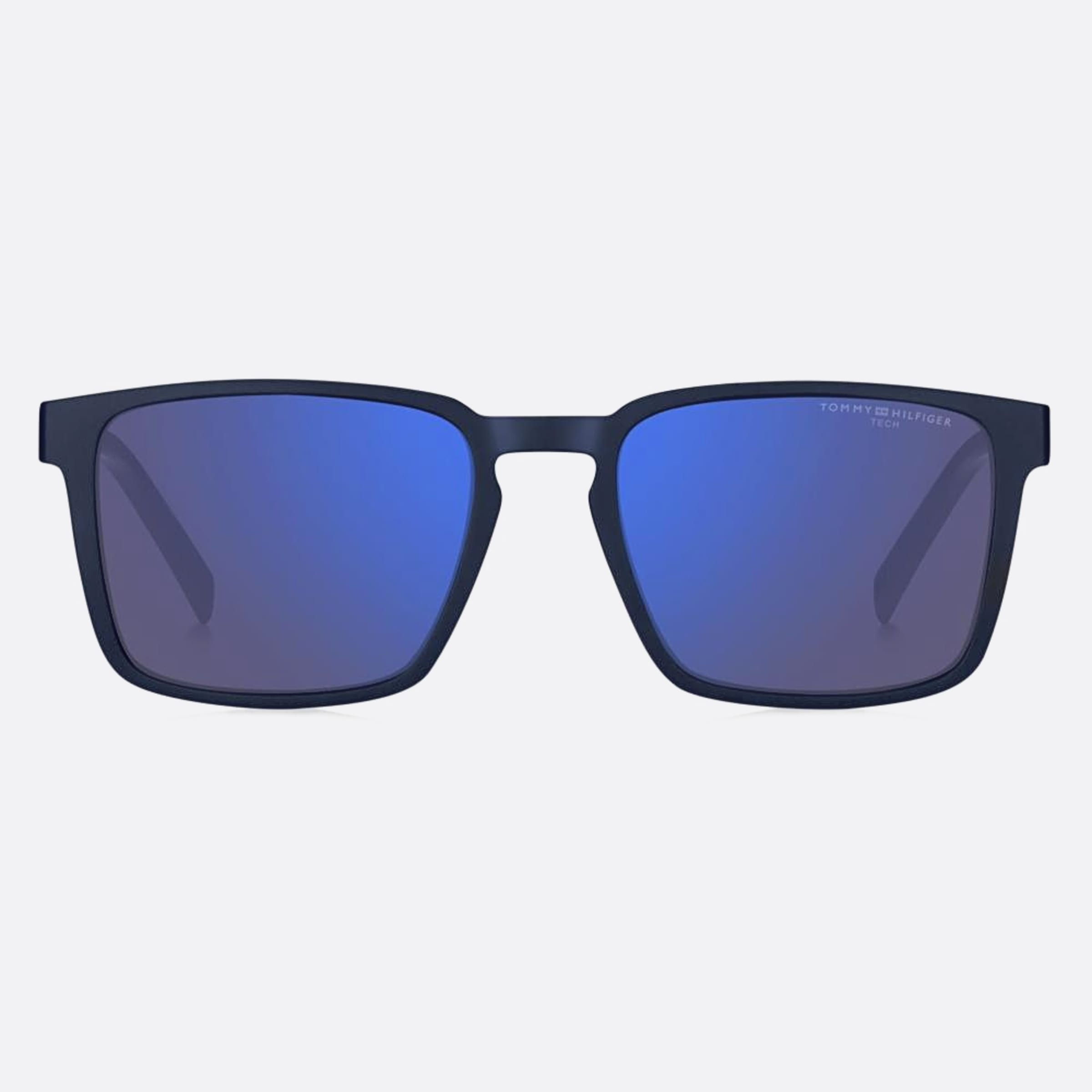 Tommy 55mm Hilfiger Fll Blue Squared Men Sunglasses - Main View