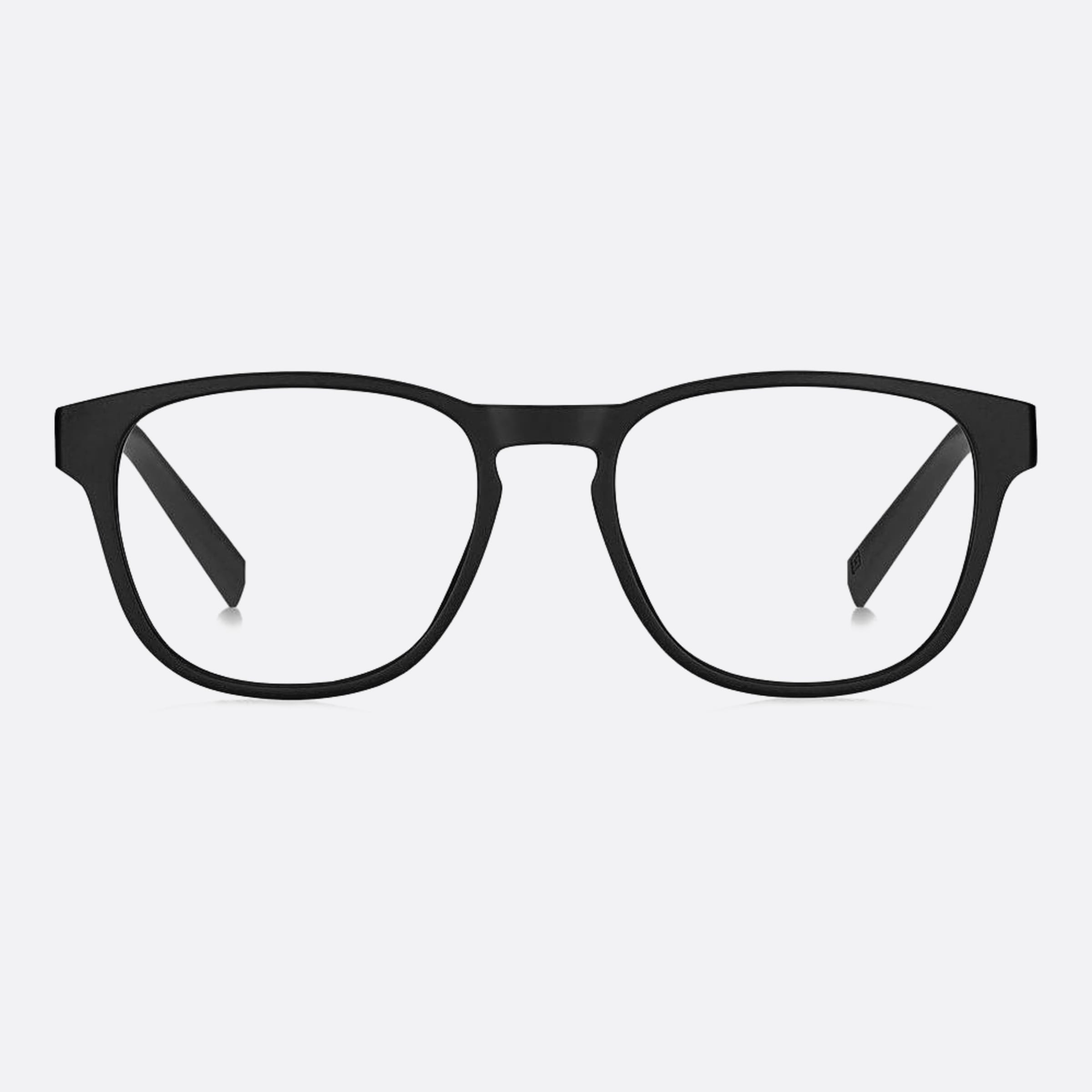 Tommy 52mm Hilfiger Dl5 Black Pantos Men Eyeglasses - Main View