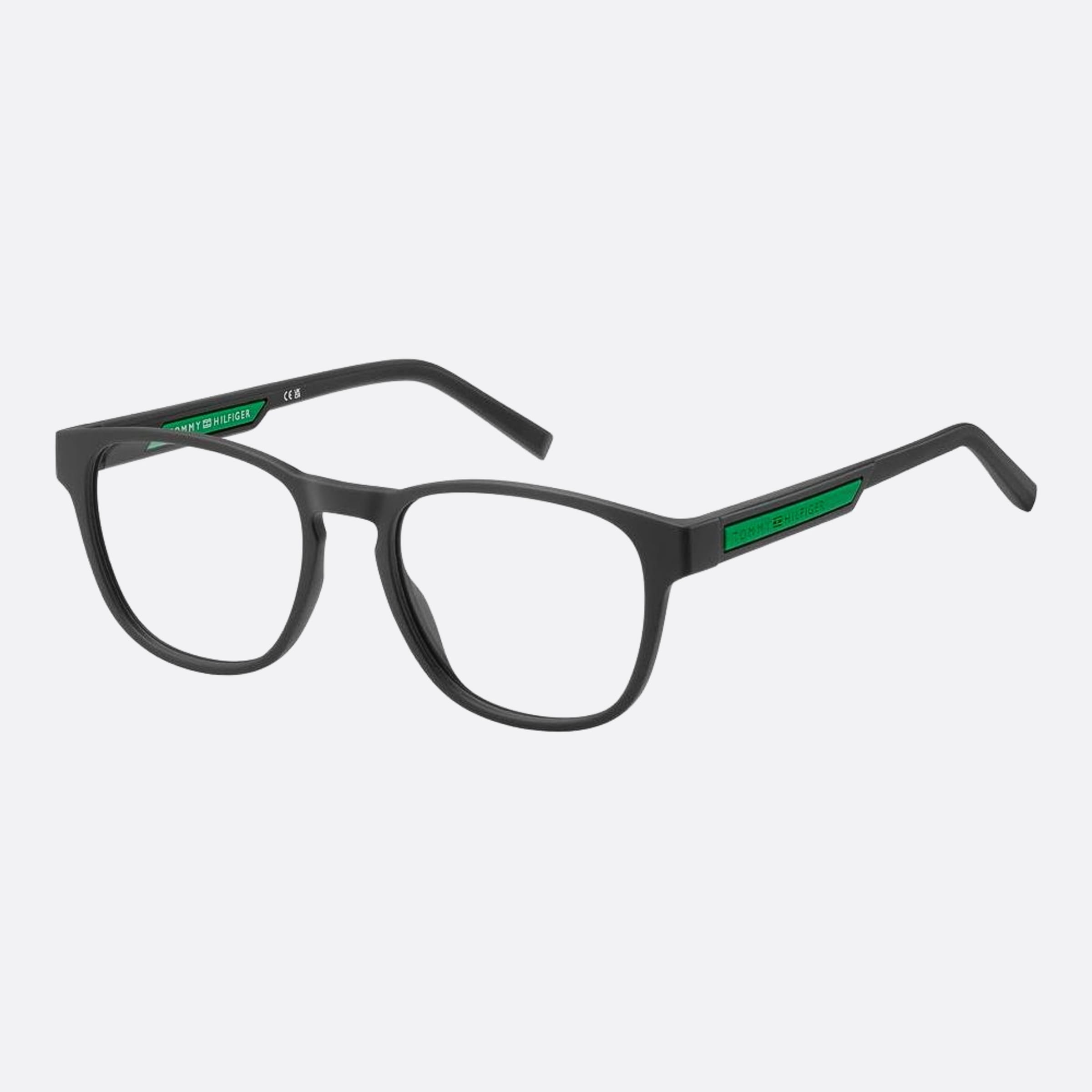 Tommy 52mm Hilfiger Fre Grey Pantos Men Eyeglasses - Side View