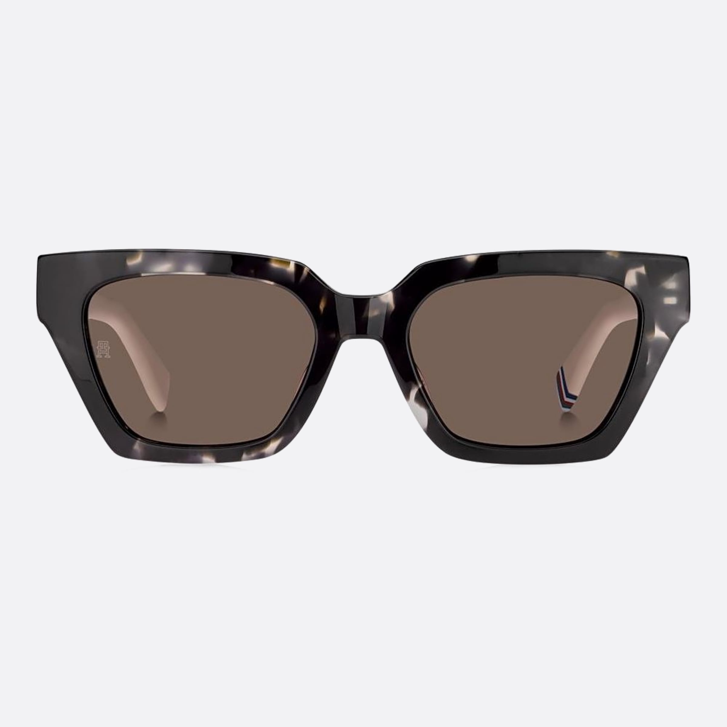 Tommy 52mm Hilfiger Tcb Havana Butterfly Women Sunglasses - Main View