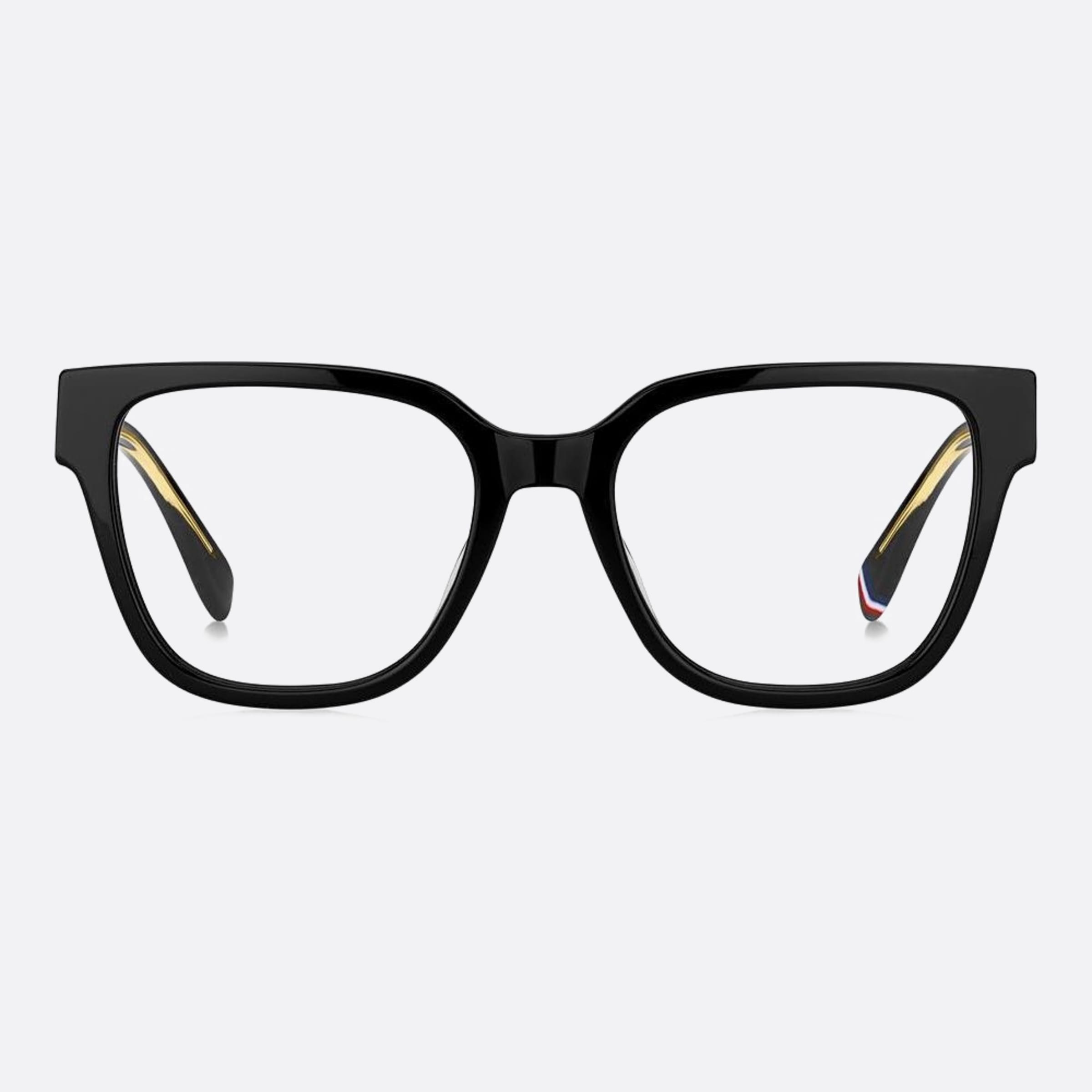Tommy 52mm Hilfiger Black Squared Women Eyeglasses - Main View