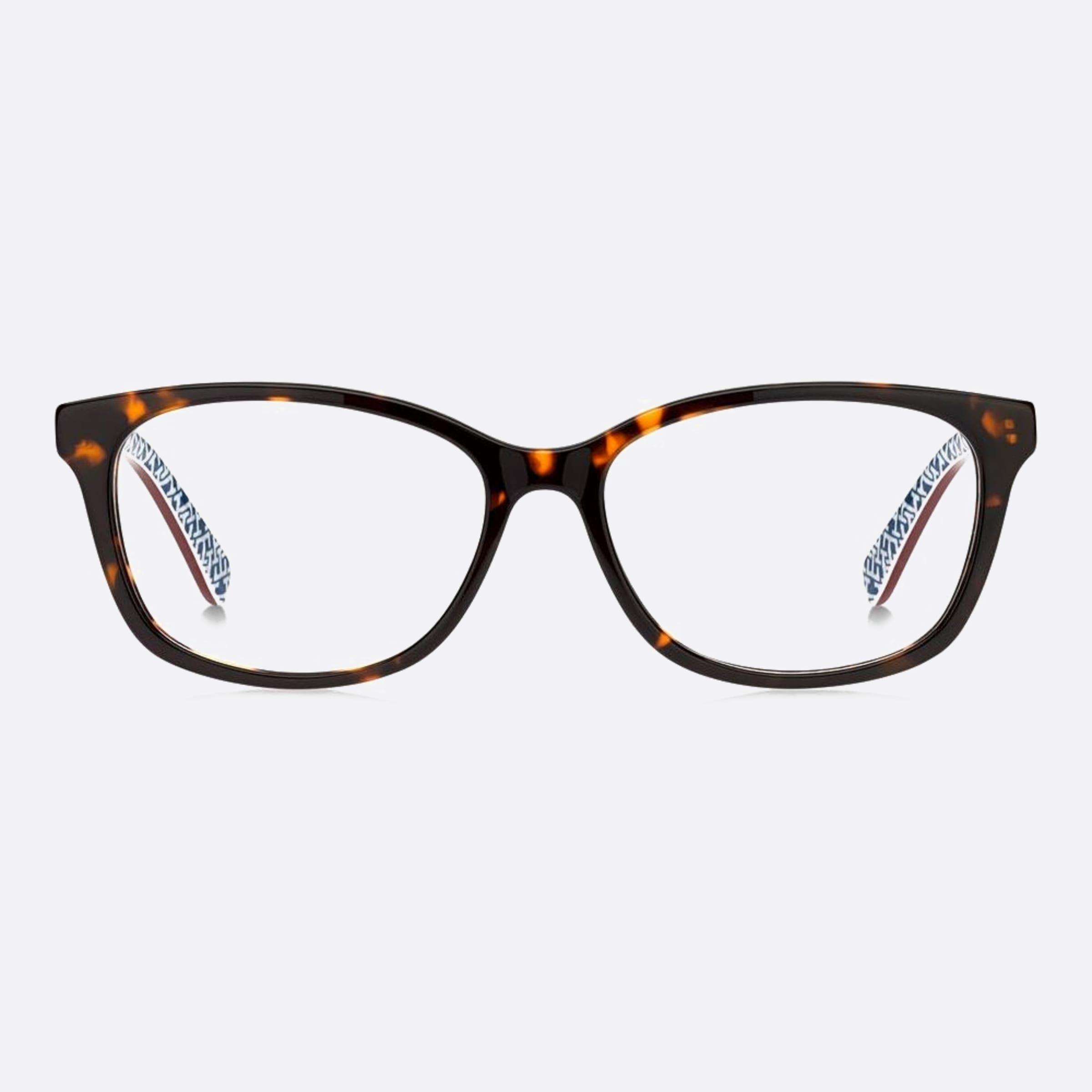 Tommy 53mm Hilfiger Havana Pantos Women Eyeglasses - Main View