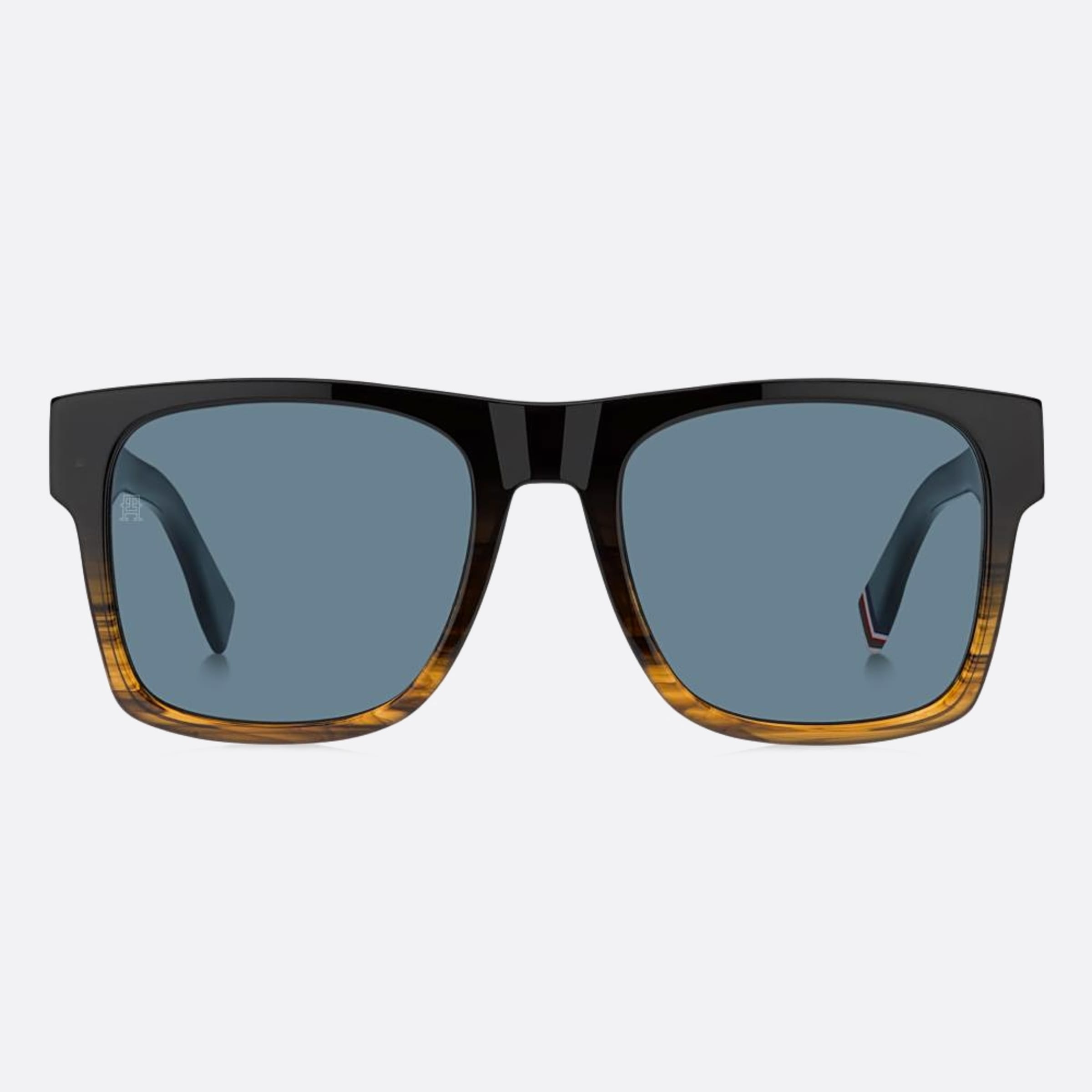 Tommy 53mm Hilfiger 37n Black Squared Women Sunglasses - Main View