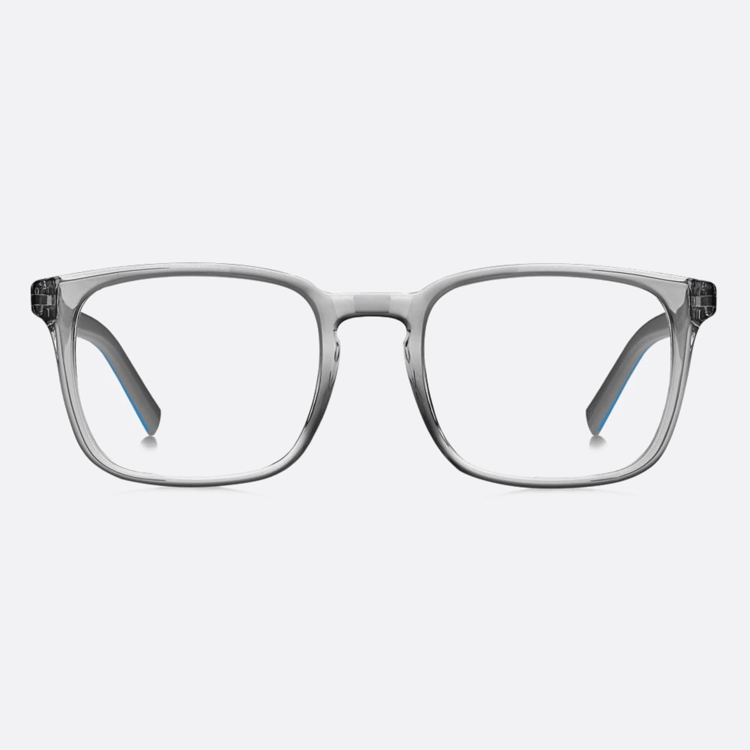 Tommy 47mm Hilfiger Kb7 Grey Rectangle Children Eyeglasses - Main View