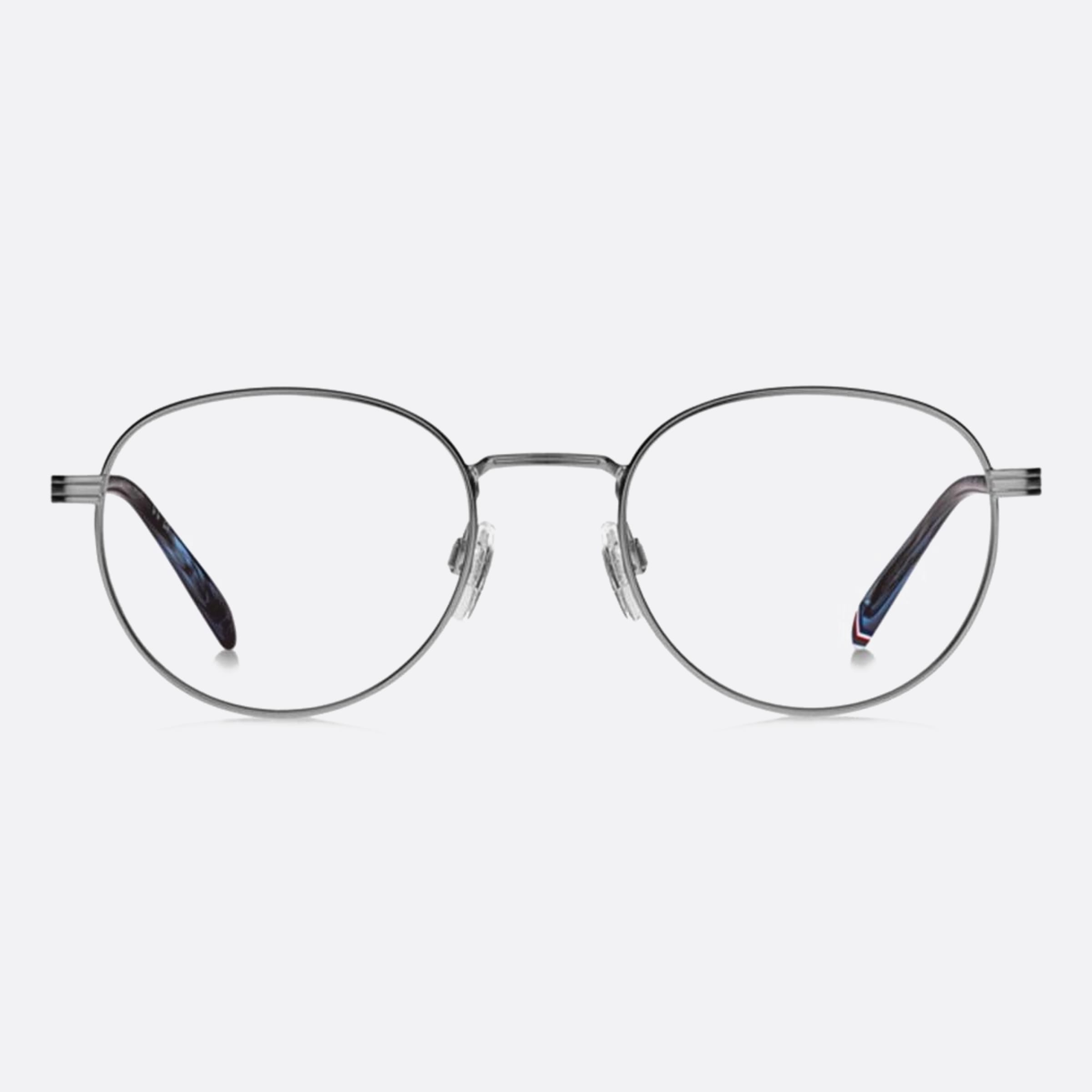 Tommy 51mm Hilfiger R81 Ruthenium Pantos Men Eyeglasses - Main View