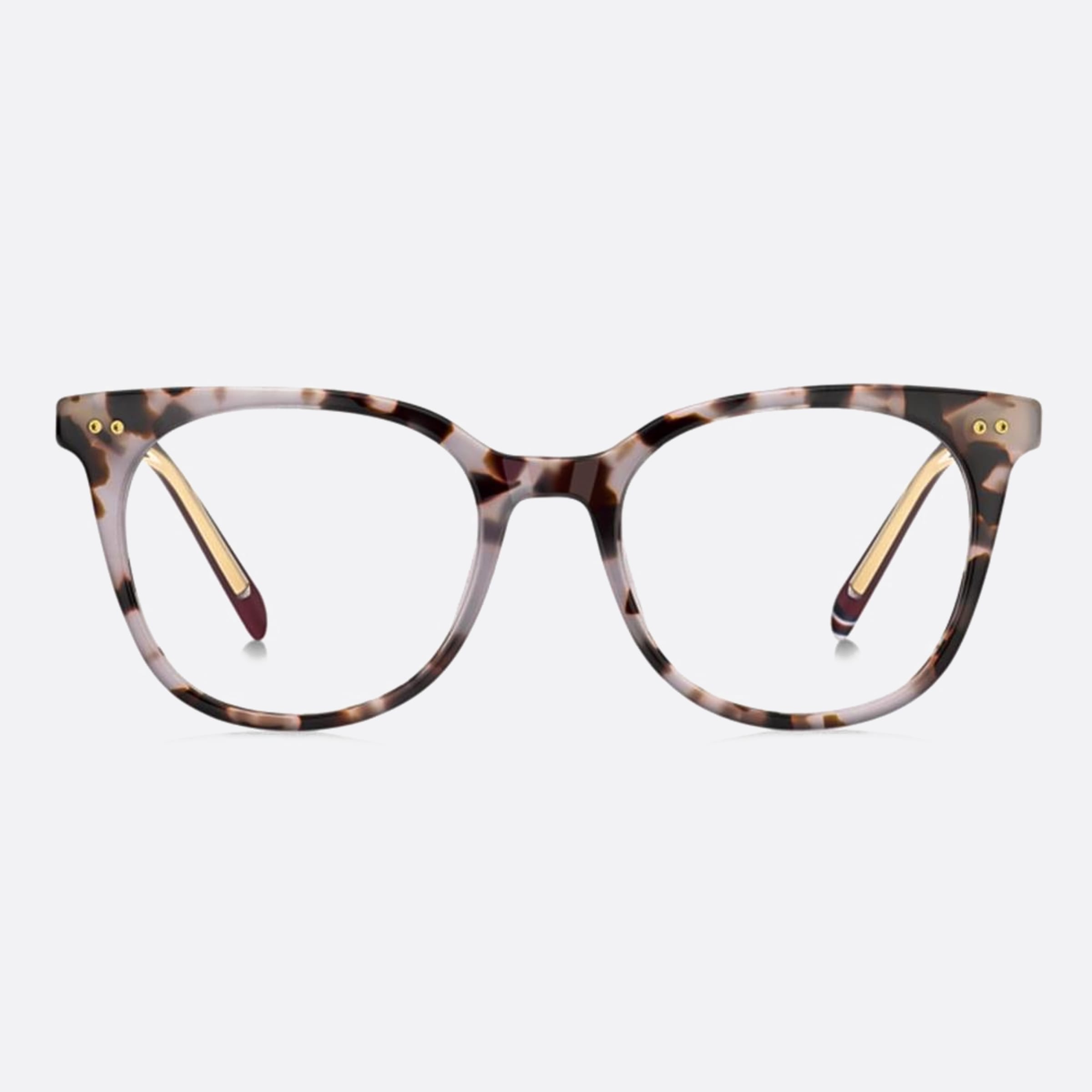 Tommy 50mm Hilfiger 5dn Grey Rectangle Women Eyeglasses - Main View