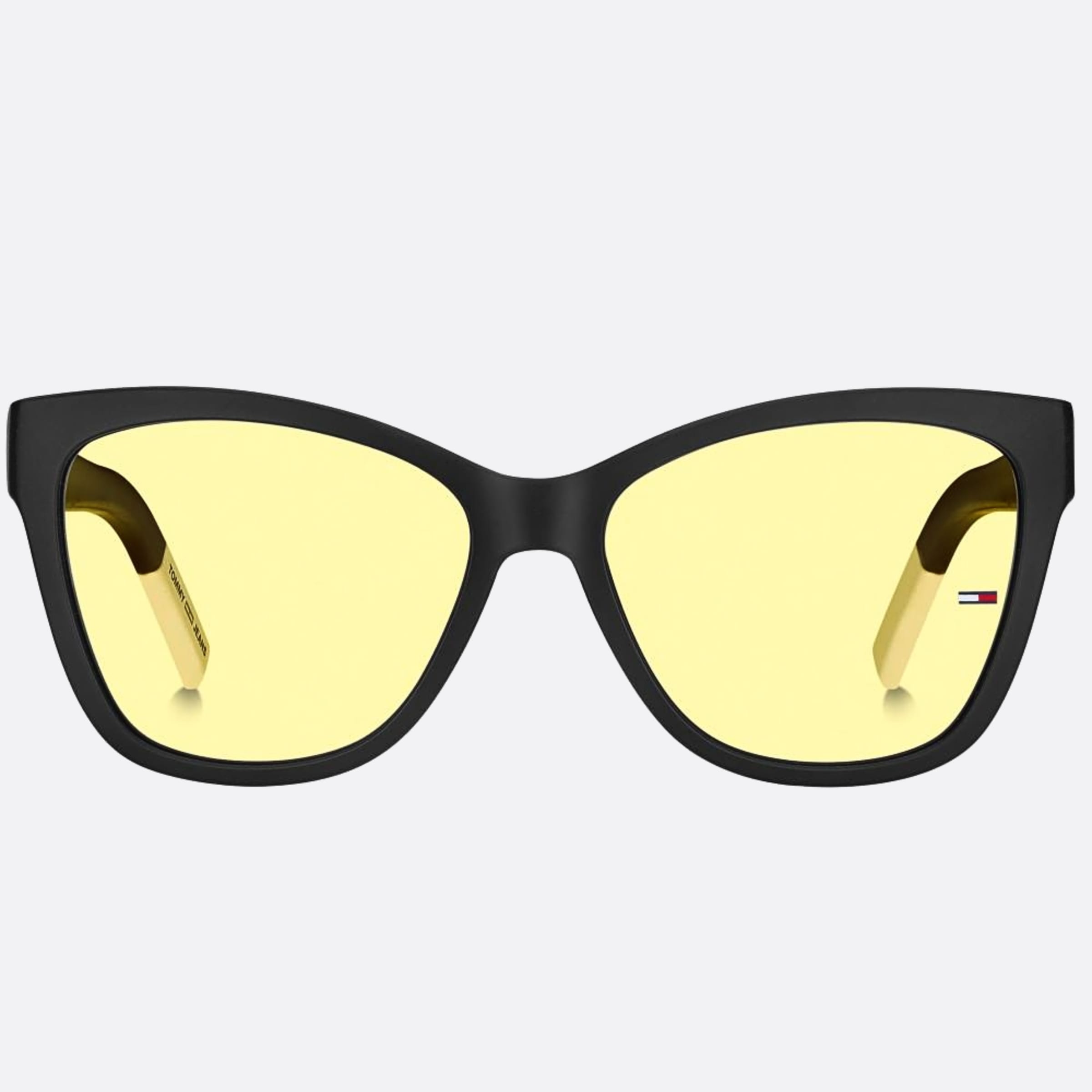 Tommy 54mm Jeans Black Cat Eye Women Sunglasses - Main View