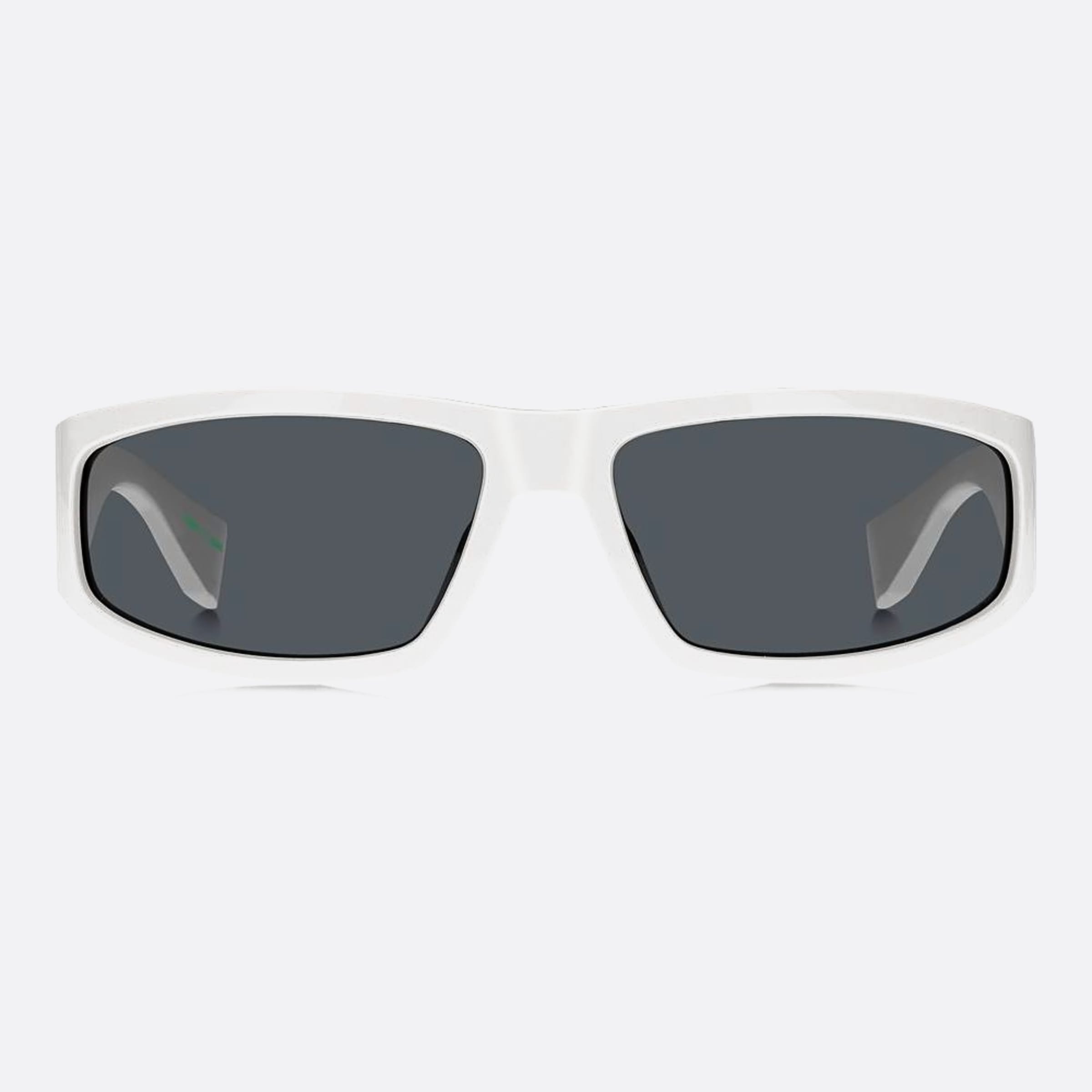 Tommy 65mm Jeans Vk6 White Geometric Unisex Sunglasses - Main View