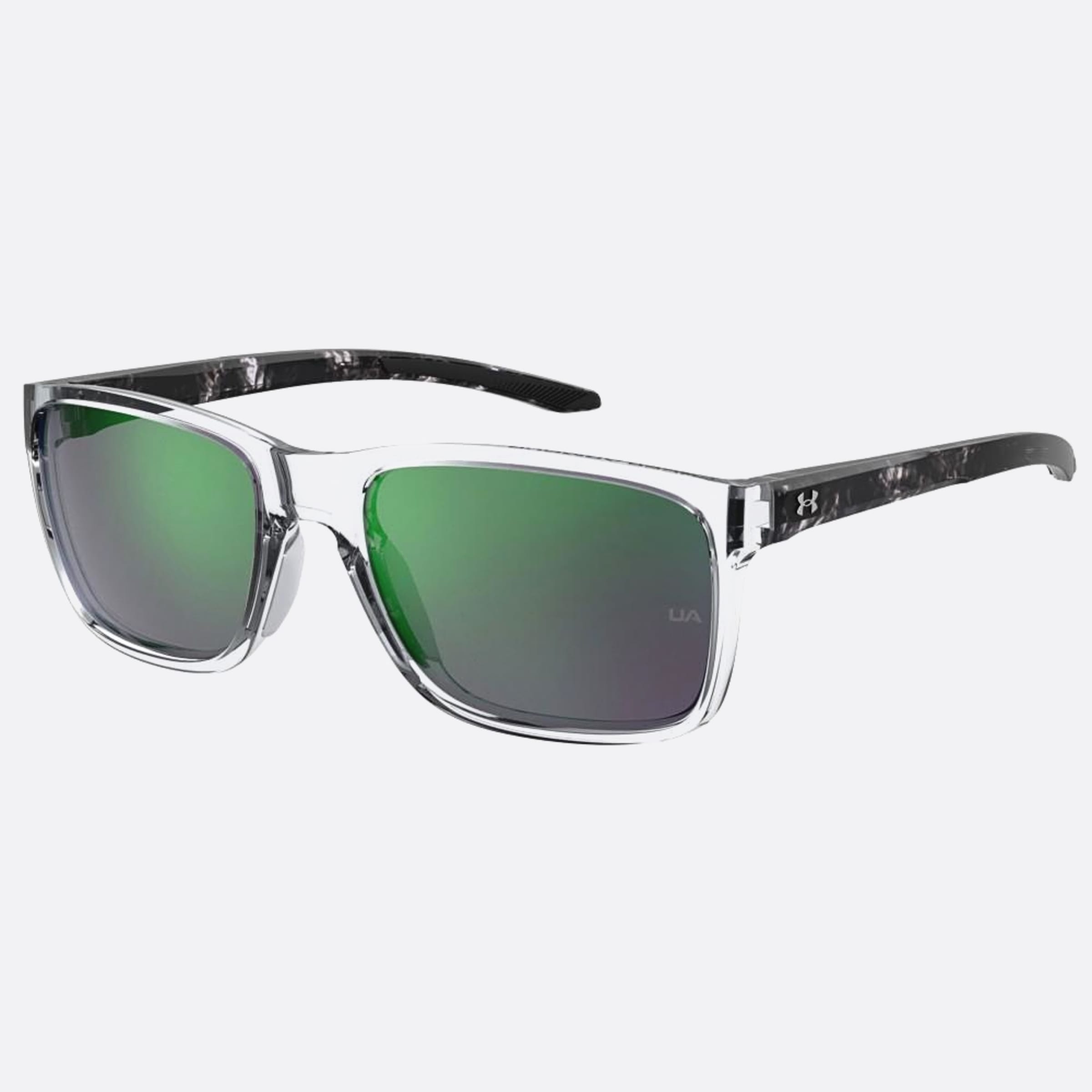 Under 58mm Armour Mng Black Squared Men Sunglasses - Side View