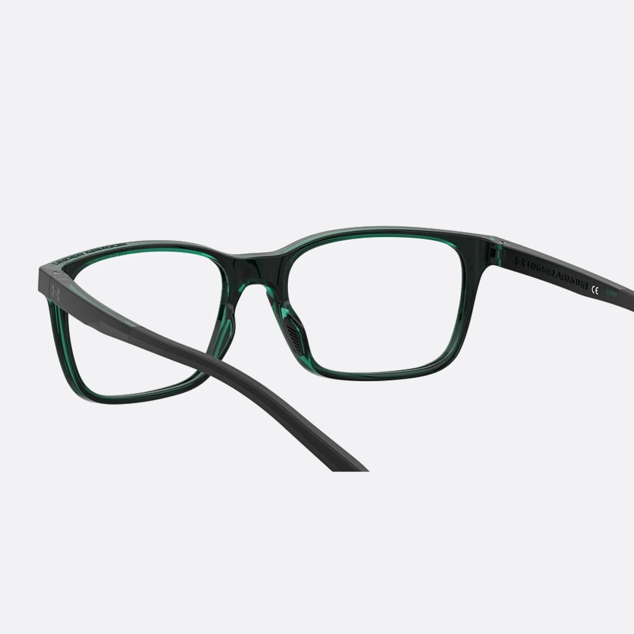 Under 56mm Armour 7zj Black Squared Unisex Eyeglasses - Additional Angle
