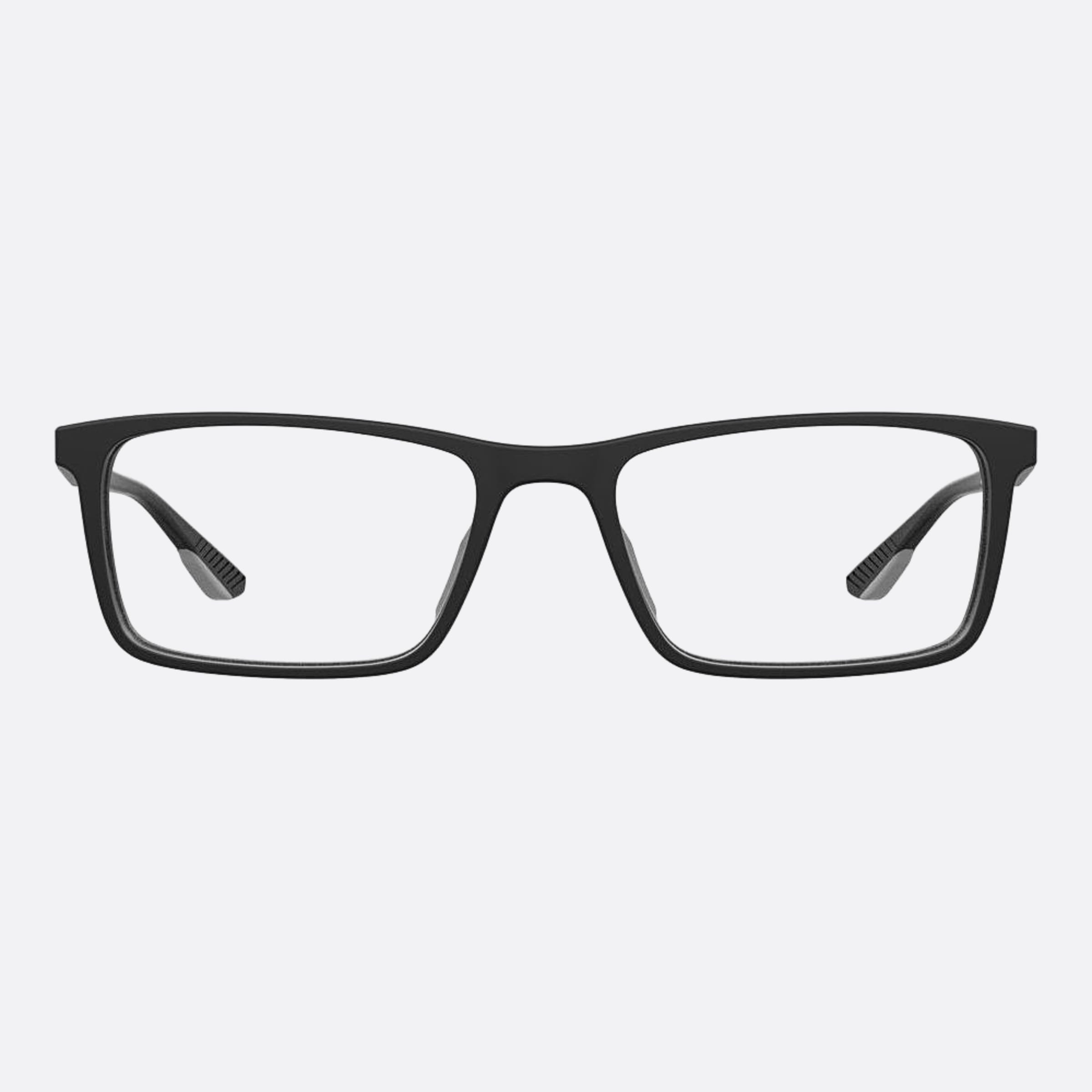 Under 60mm Armour 5057xl Black Squared Men Eyeglasses - Main View