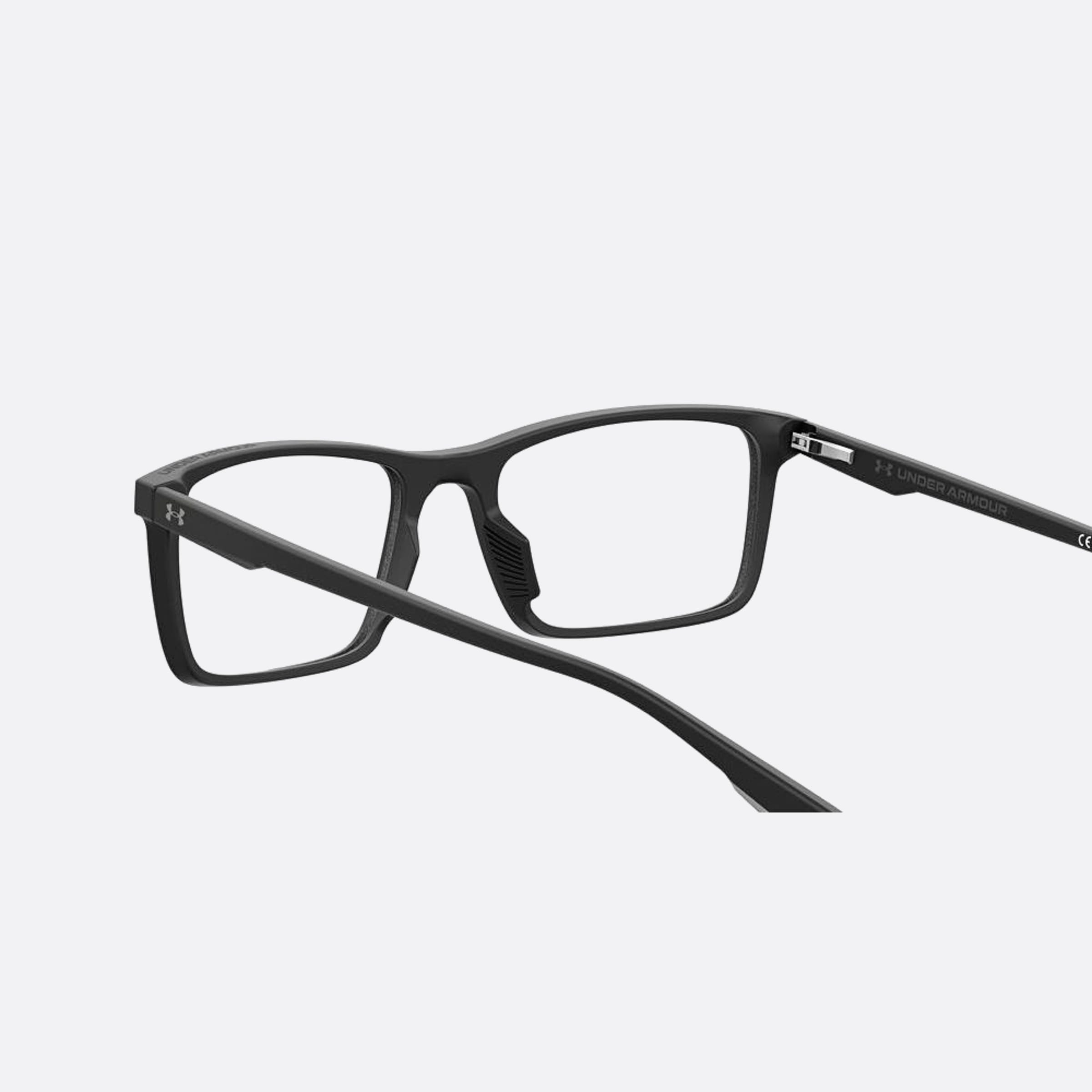 Under 60mm Armour 5057xl Black Squared Men Eyeglasses - Additional Angle