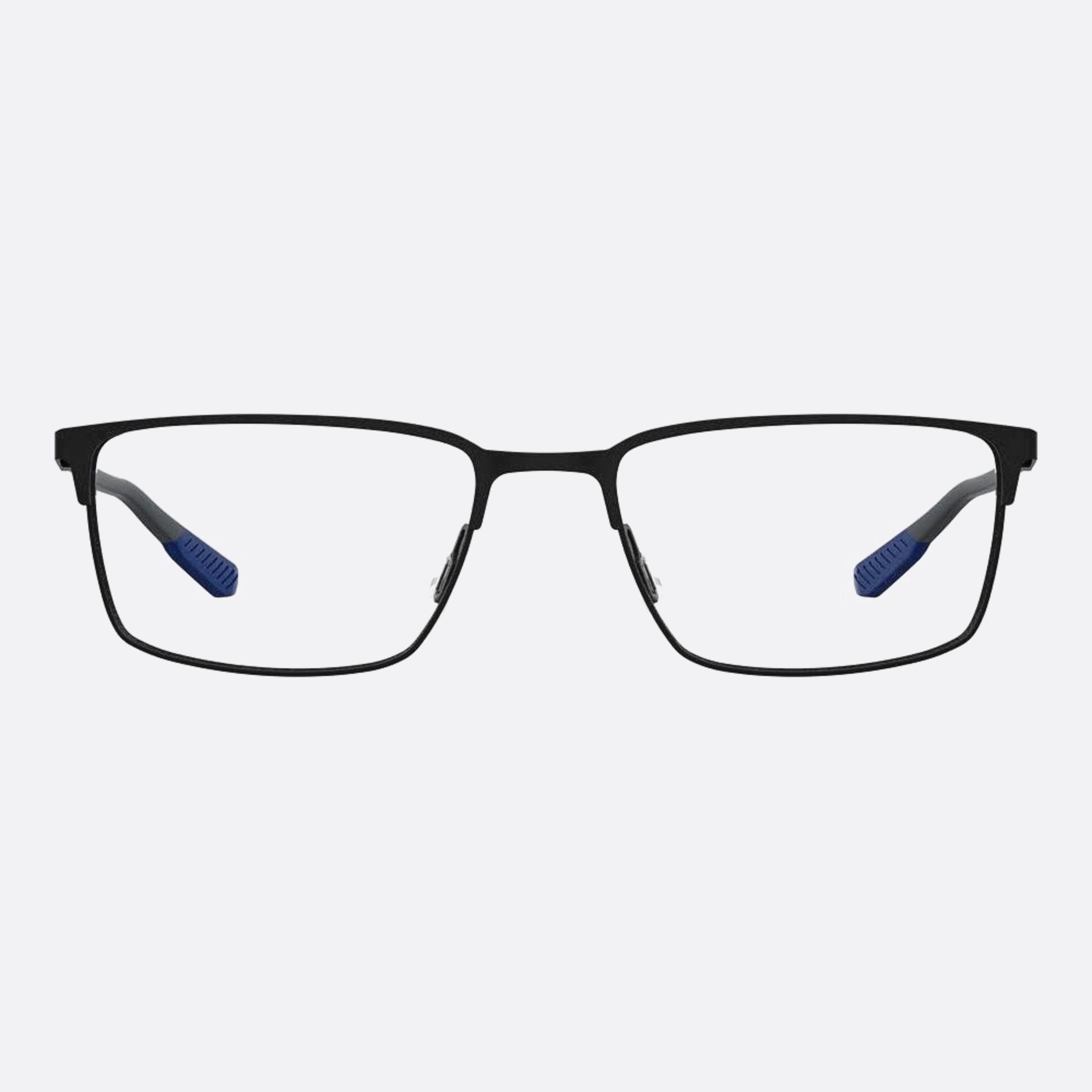Under 60mm Armour 5058xl Black Squared Men Eyeglasses - Main View