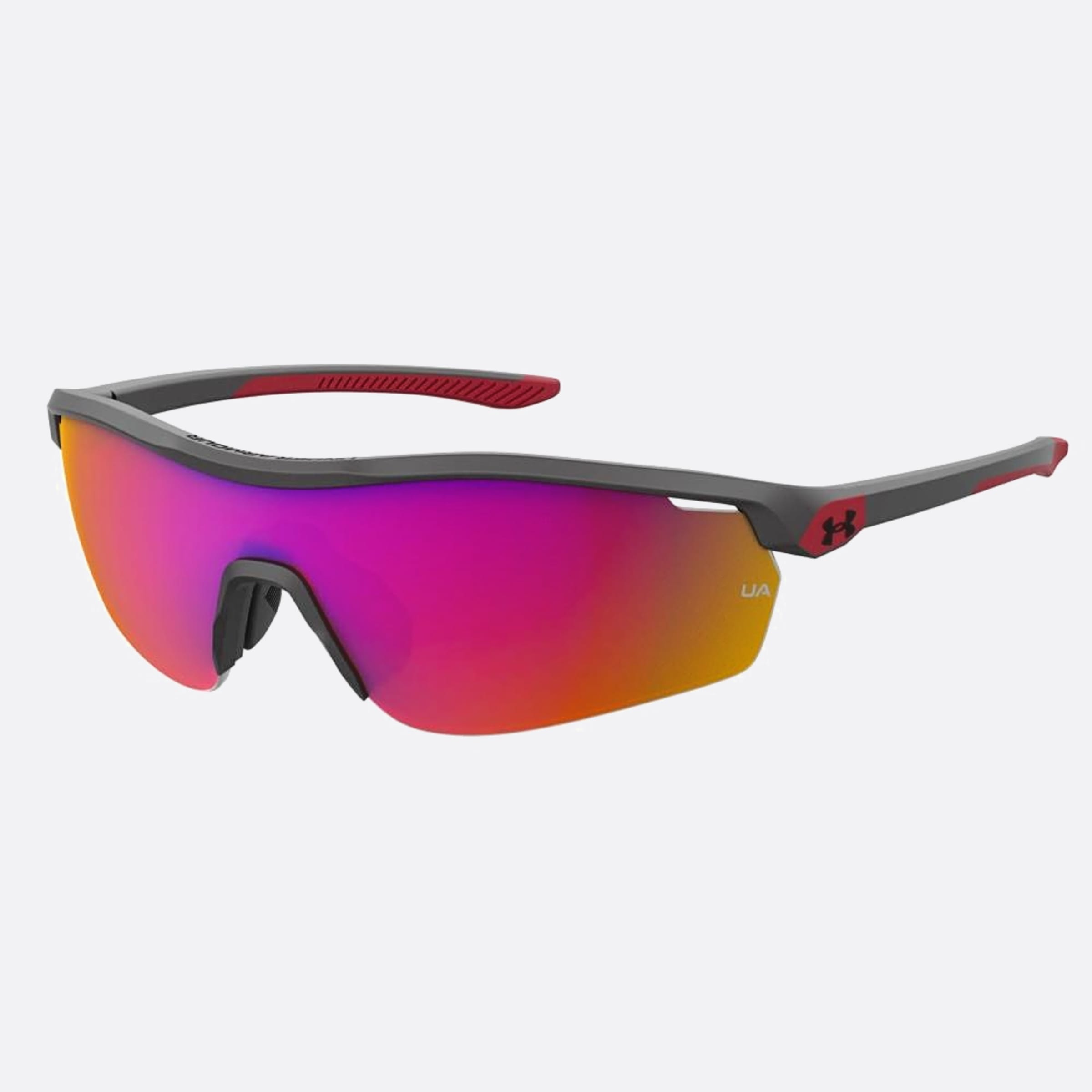 Under 99mm Armour R6s Grey Shield Women Sunglasses - Side View