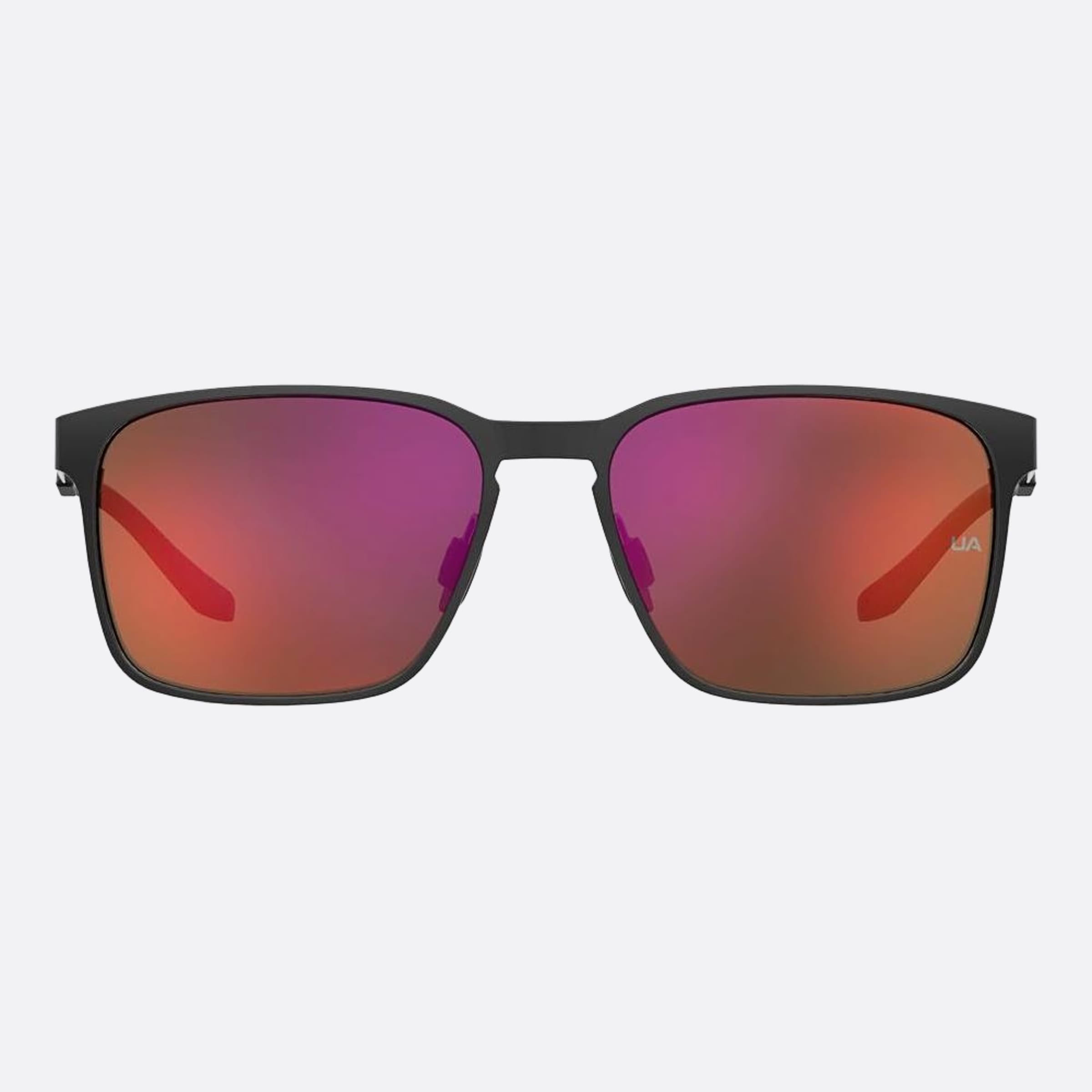 Under 57mm Armour Assist Mtl Black Geometric Men Sunglasses - Main View