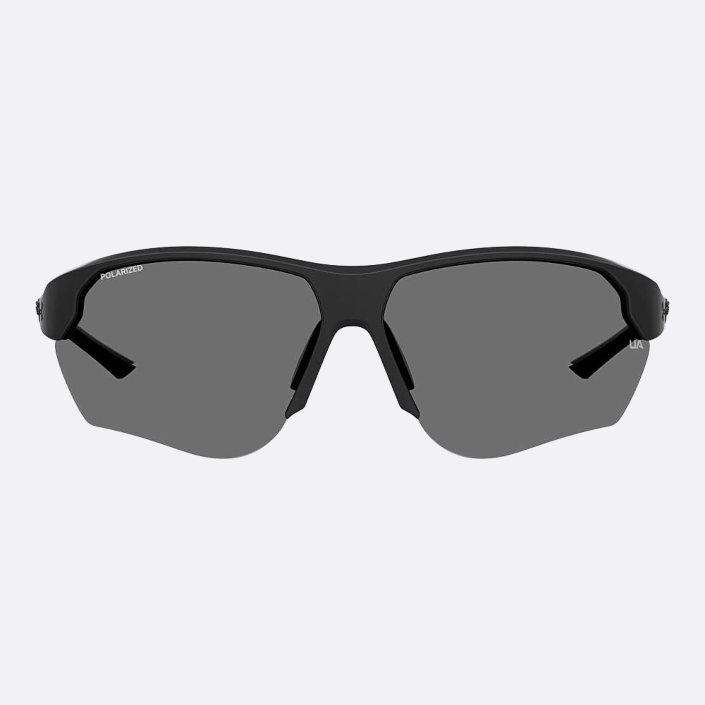 Under 68mm Armour Compete Black Squared Polarized Men Sunglasses - Main View