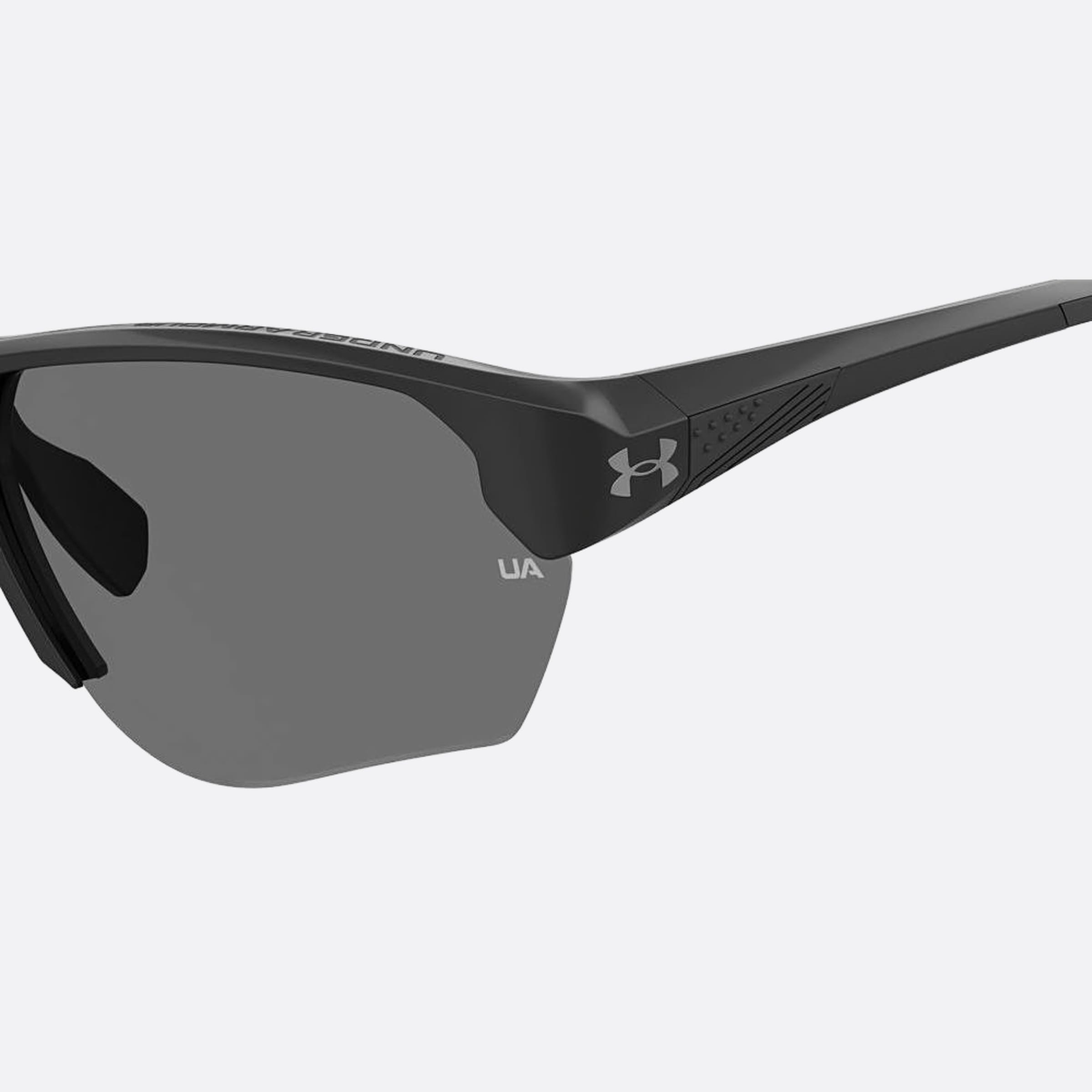 Under 68mm Armour Compete Black Squared Polarized Men Sunglasses - Additional Angle