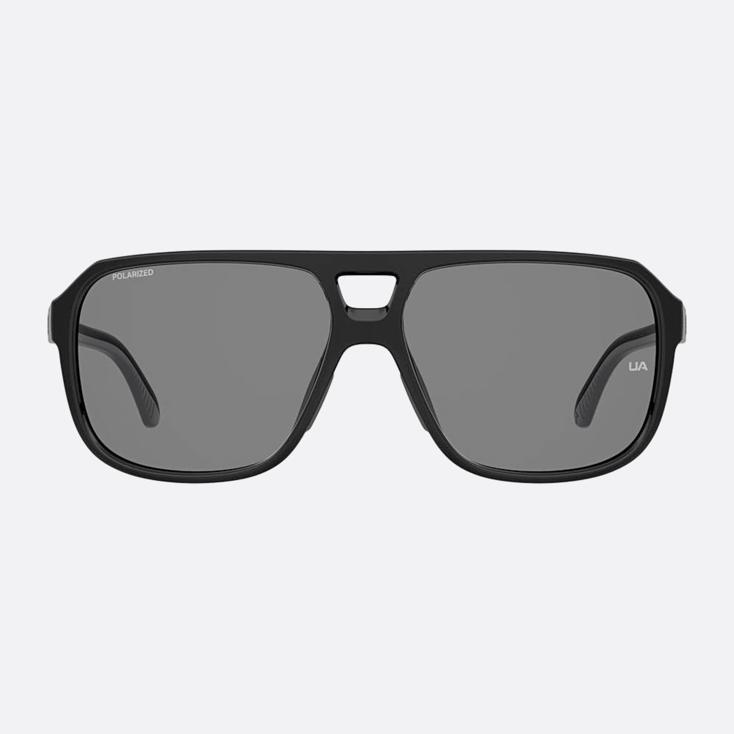 Under 61mm Armour Cruise Black Geometric Polarized Men Sunglasses - Main View
