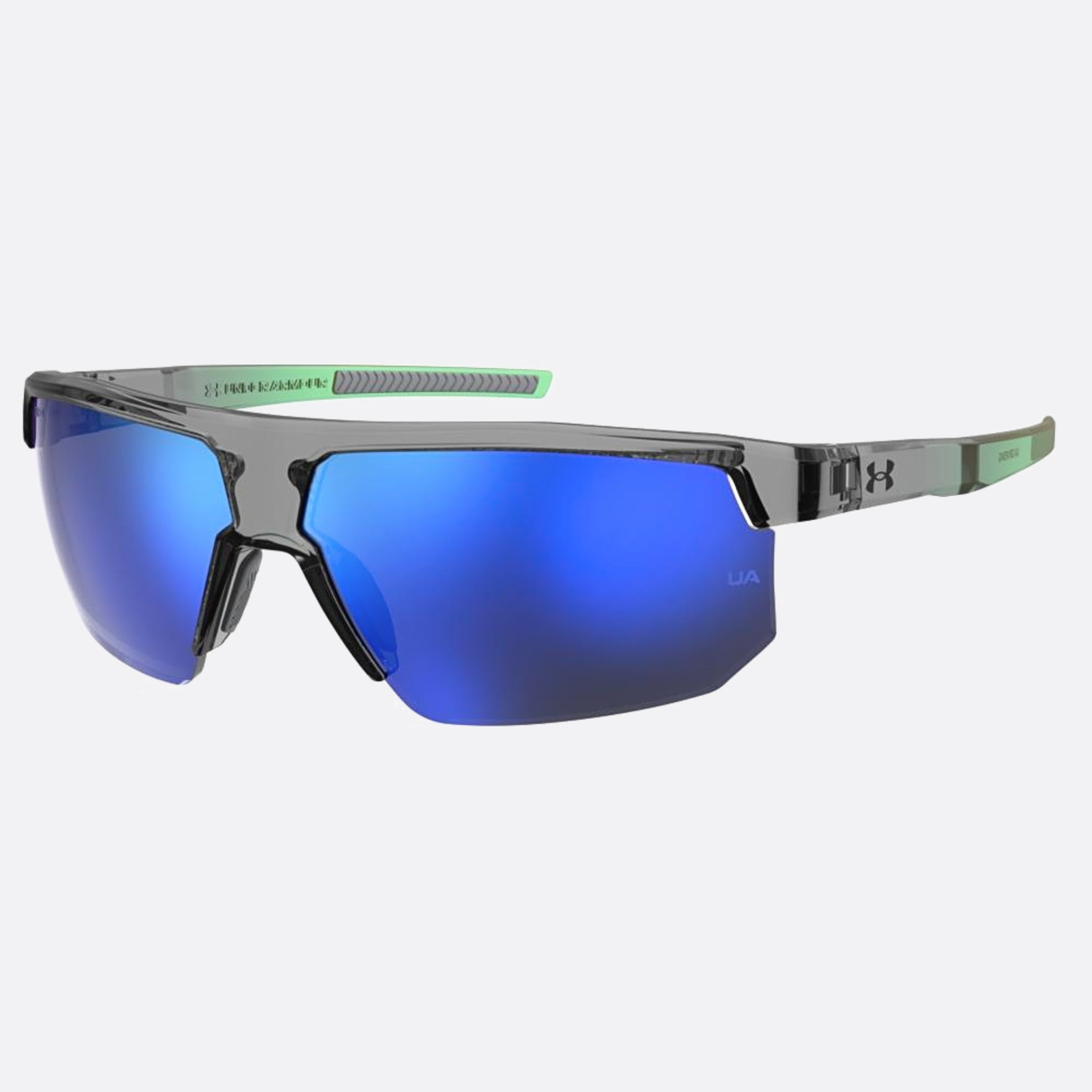 Under 71mm Armour Driven 3u5 Grey Geometric Men Sunglasses - Main View