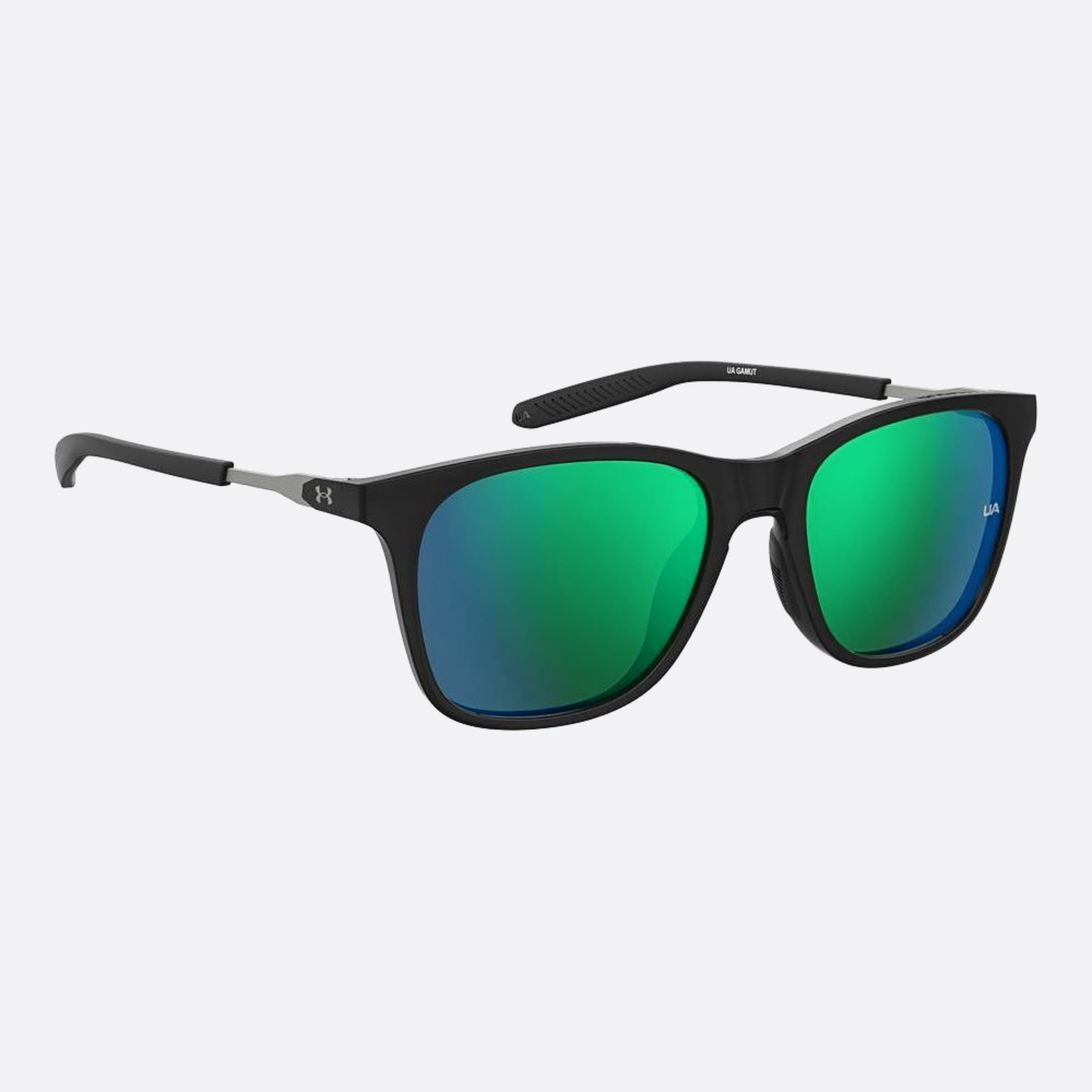 Under 54mm Armour Gamut Black Geometric Men Sunglasses - Detail View