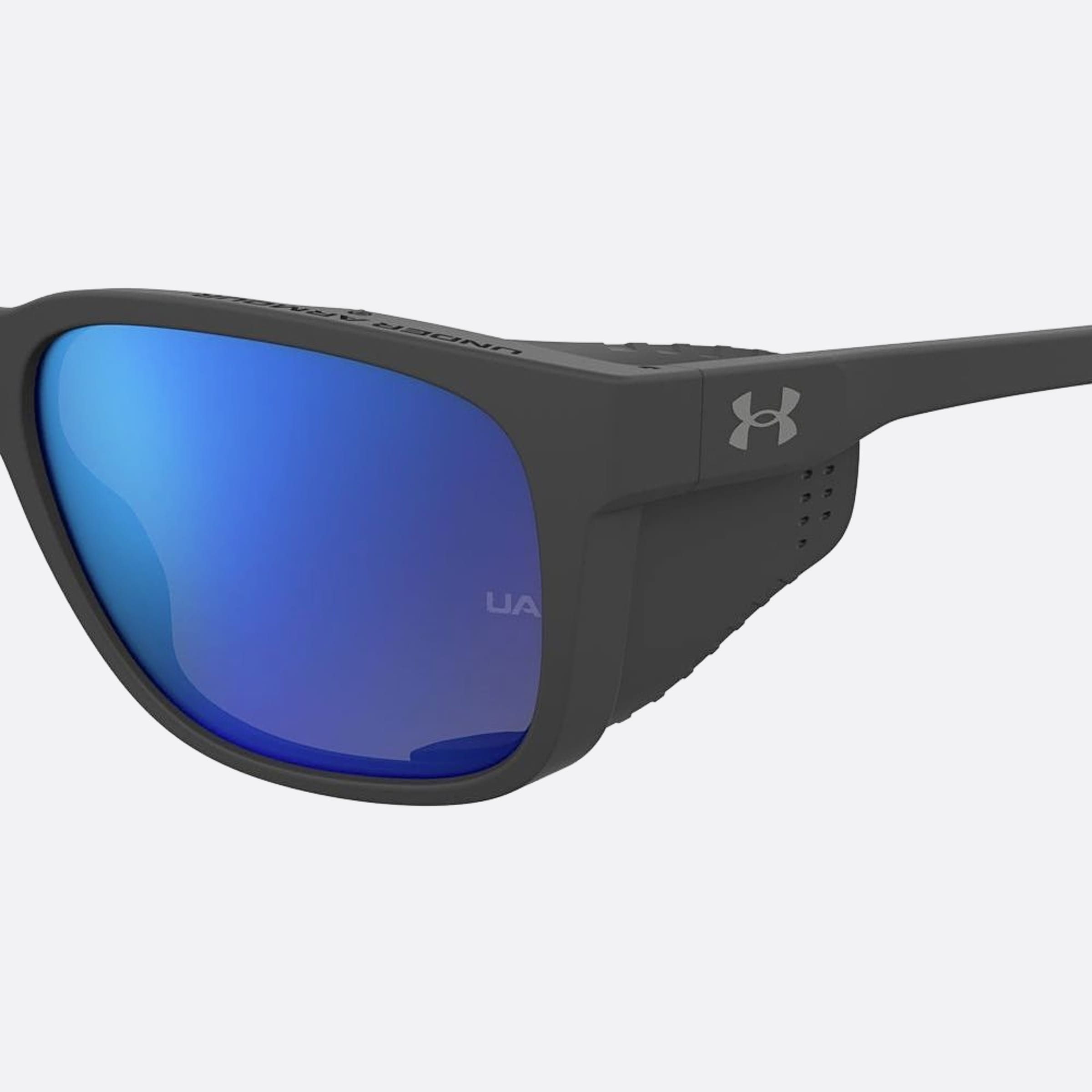 Under 58mm Armour Glacial Black Geometric Men Sunglasses - Additional Angle