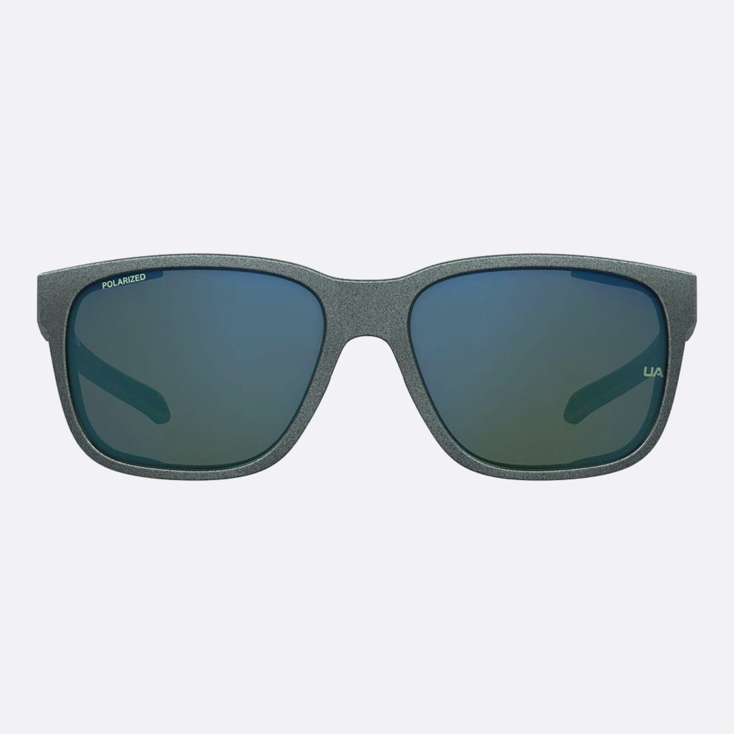 Under 58mm Armour Glacial Bd5 Grey Geometric Men Sunglasses - Main View