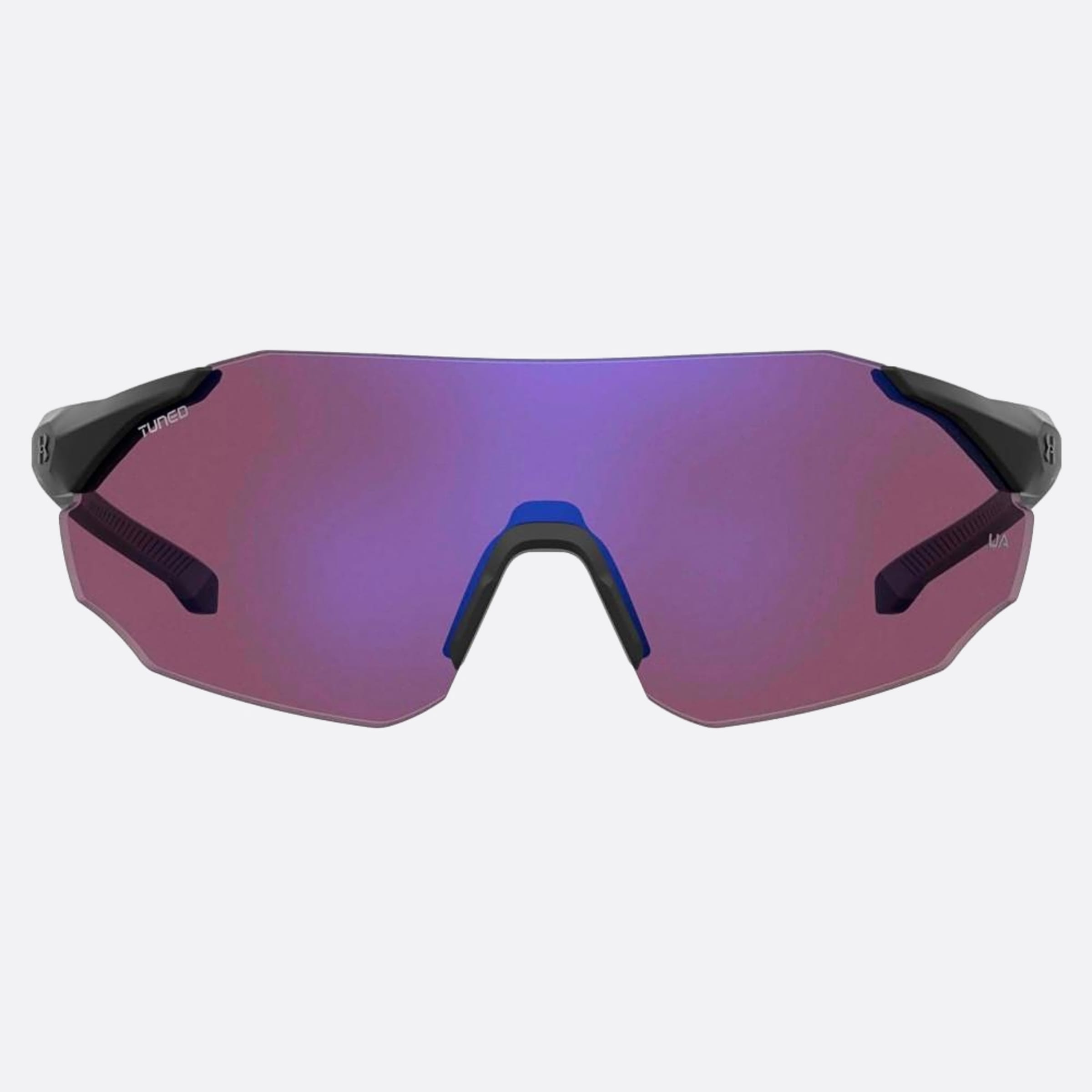 Under 99mm Armour Hammer Black Shield Men Sunglasses - Main View