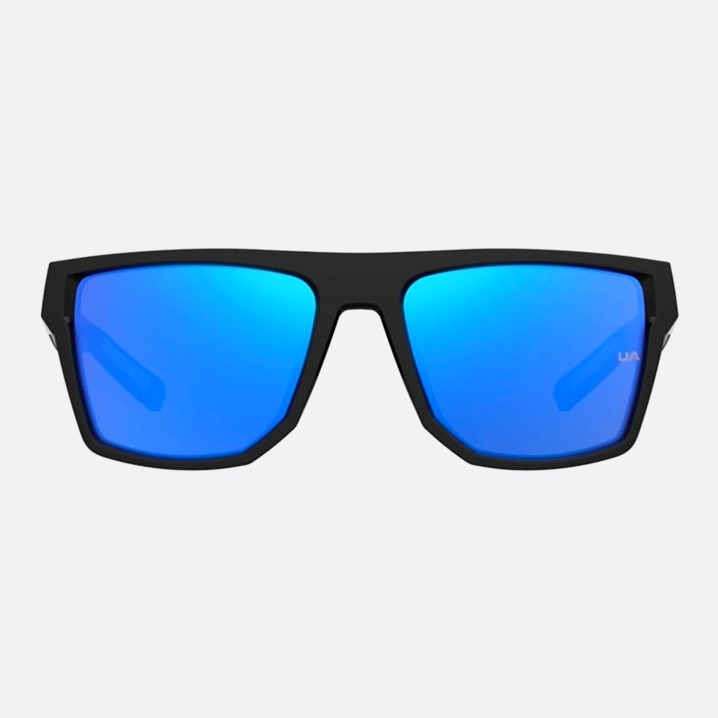 Under 57mm Armour Launch D51 Black Rectangle Men Sunglasses - Main View