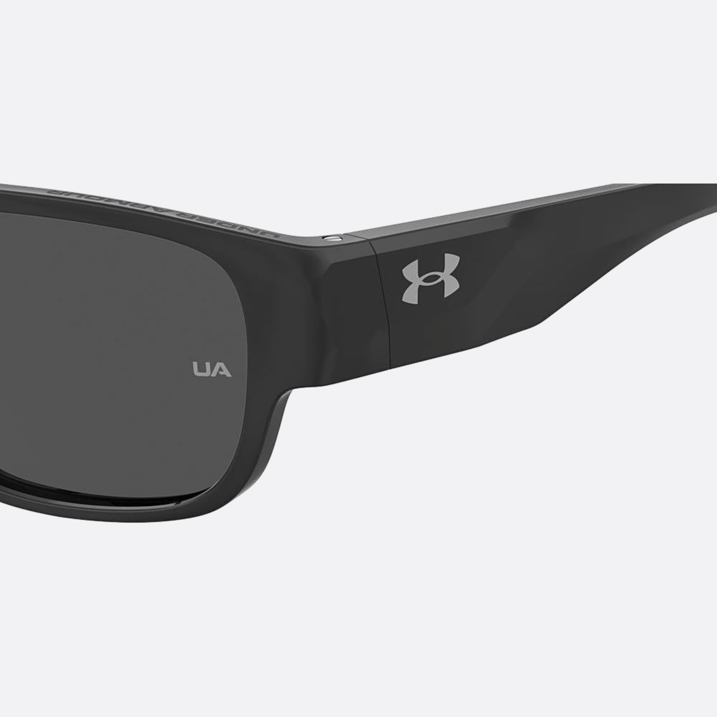 Under 60mm Armour Scorcher Black Squared Men Sunglasses - Additional Angle
