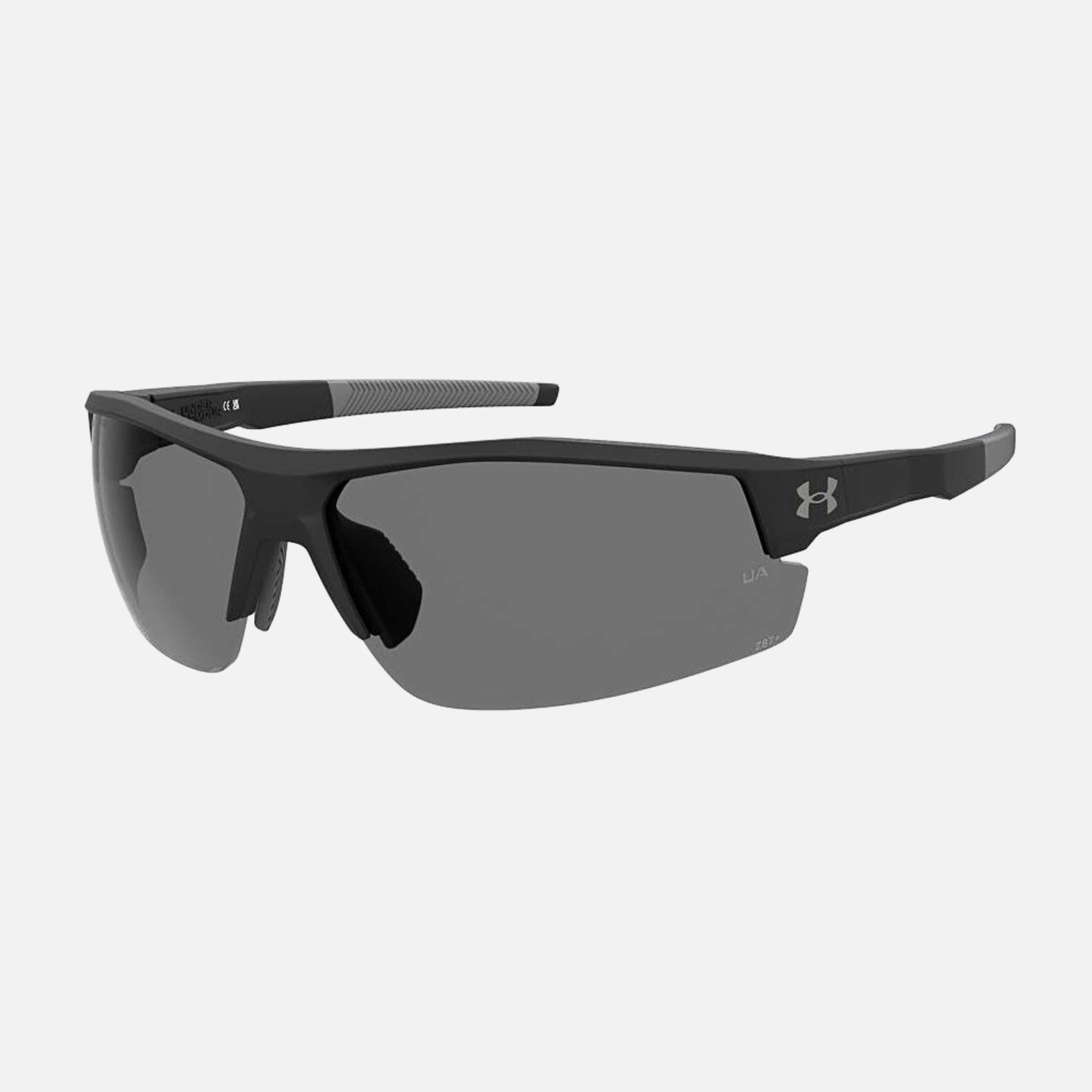 Under 80mm Armour Skillz O6w Black Sports Polarized Men Sunglasses - Side View
