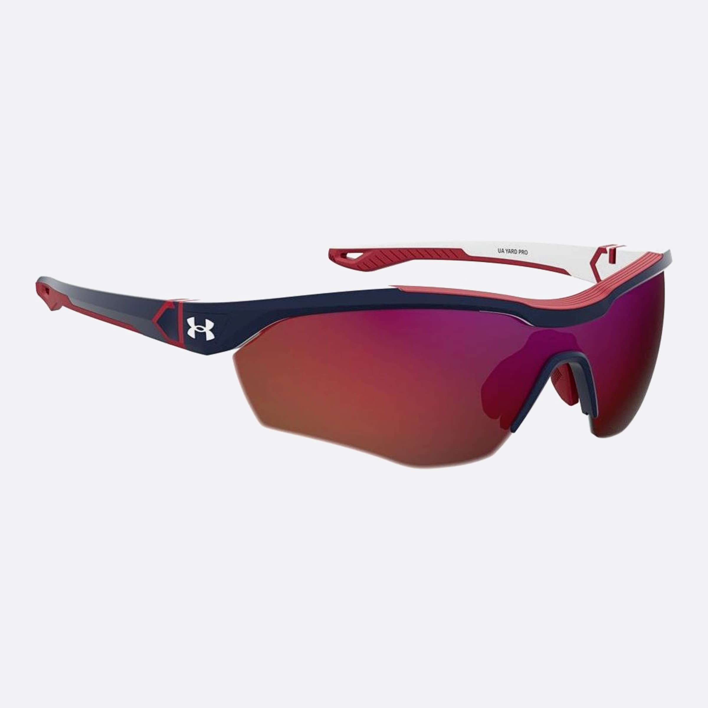 Under 99mm Armour Yard Pro Ze3 Blue Squared Men Sunglasses - Detail View