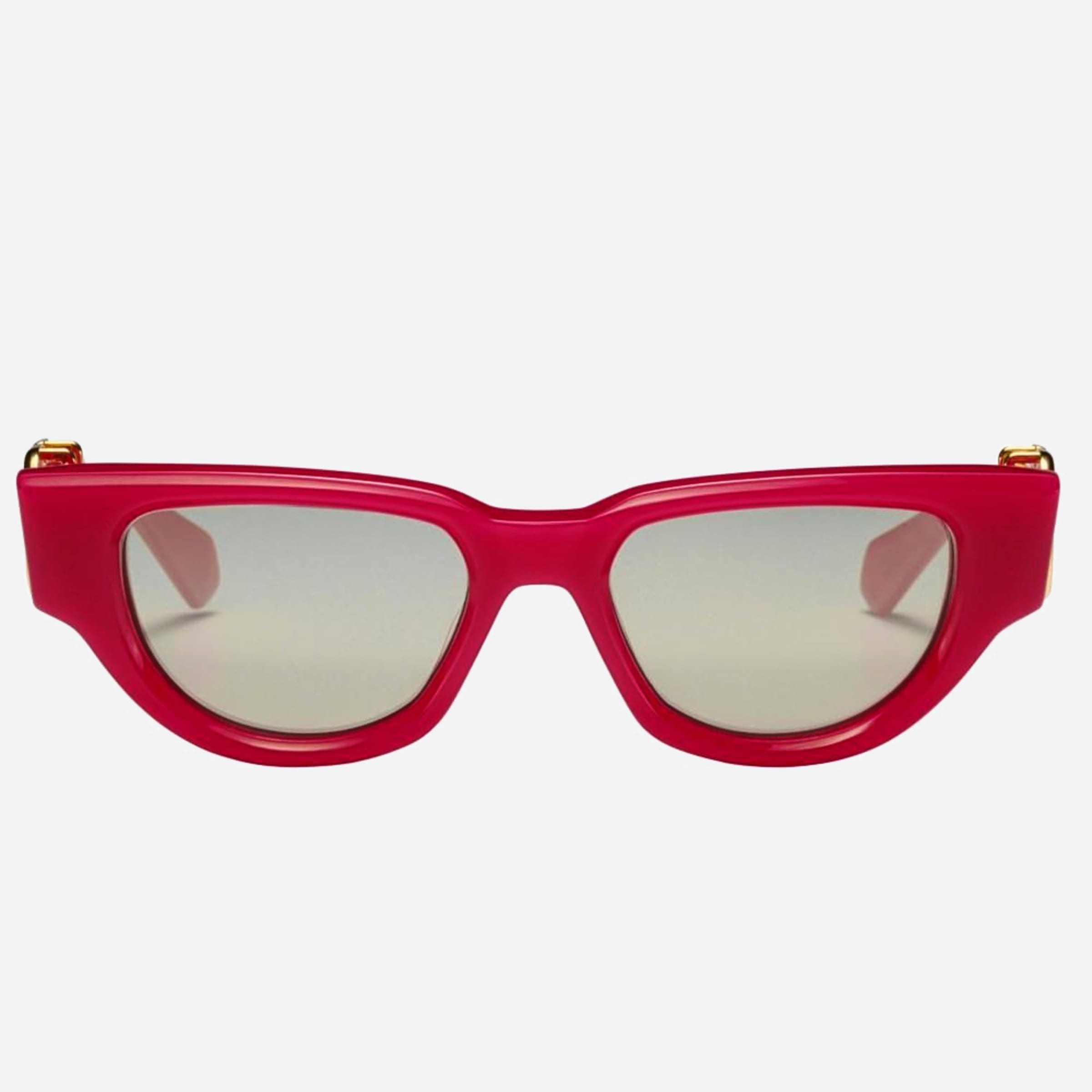 Valentino 50mm Due Ltd Limited Edition Color Fus Gld Pink Cat Eye Women Sunglasses - Main View