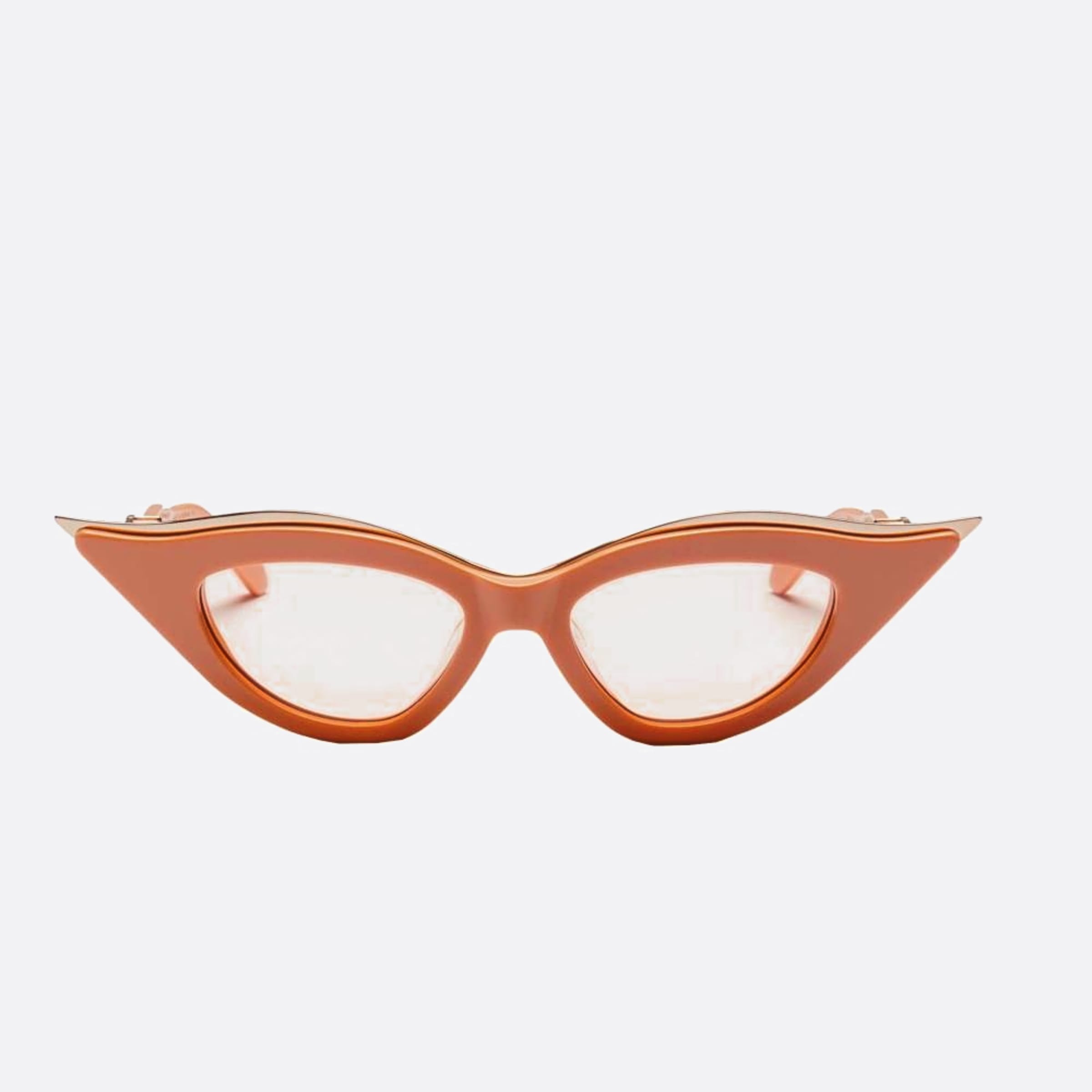 Valentino 49mm Goldcut Bge Gld Brown Cat Eye Women Sunglasses - Main View