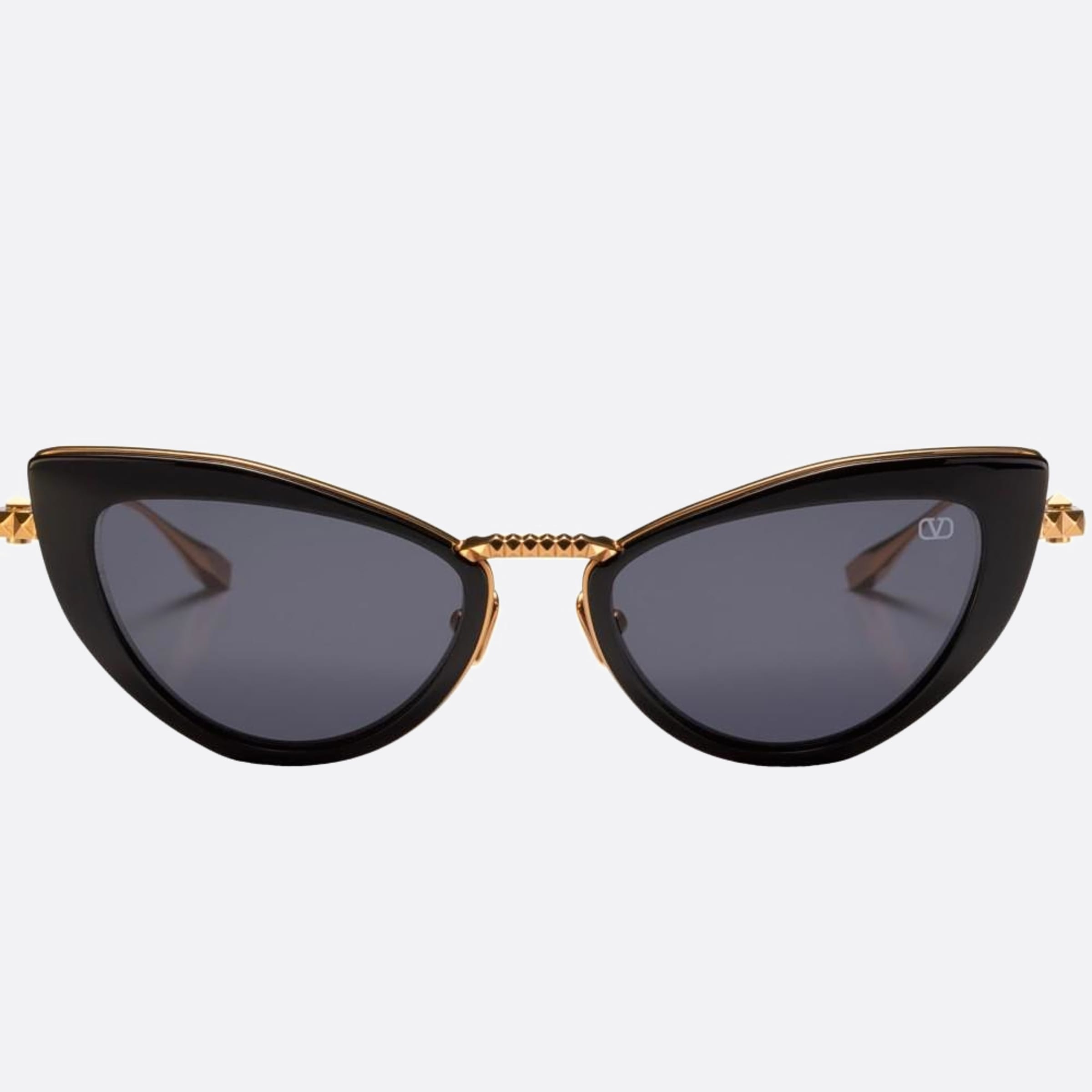 Valentino 50mm Viii Rse Blk Black Cat Eye Women Sunglasses - Main View