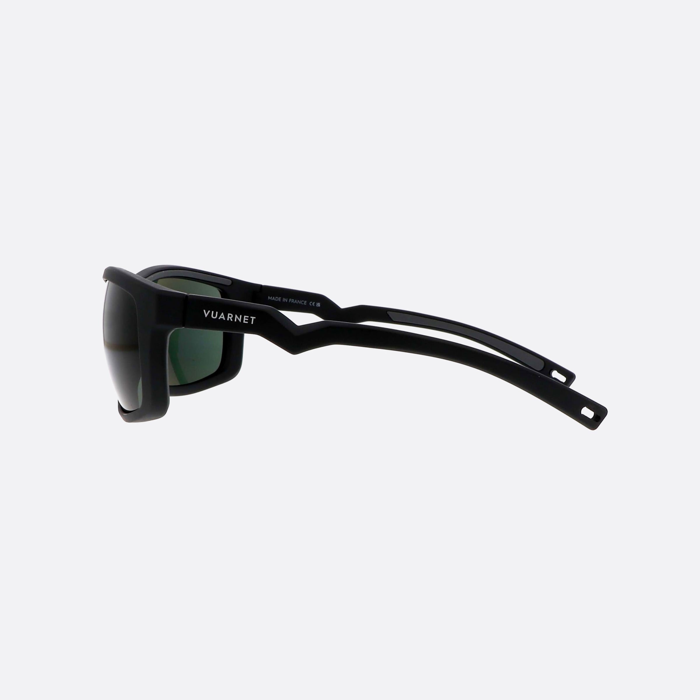 Vuarnet 55mm Allpeaks Vl2303 Black Rectangle Men Sunglasses - Detail View