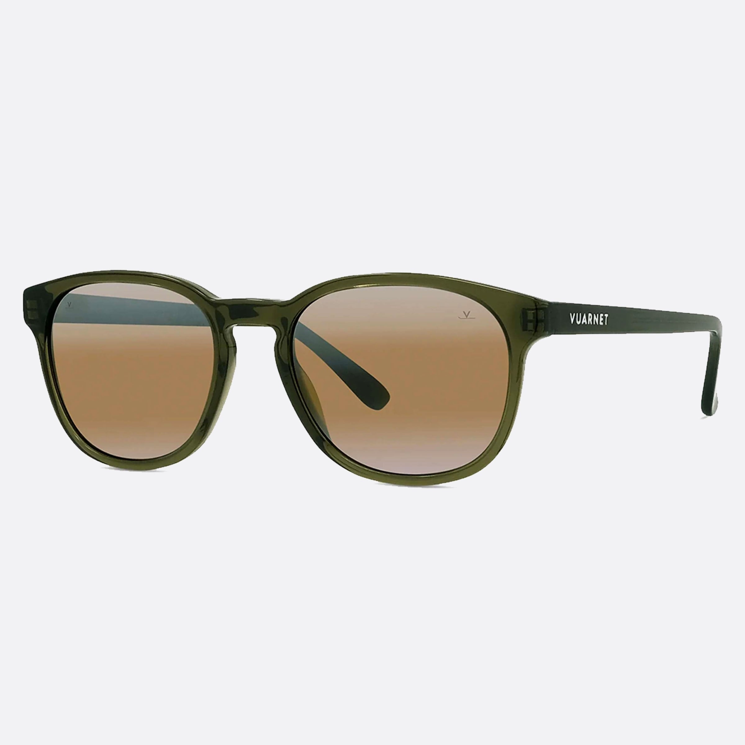 Vuarnet 54mm Belvedere Vu40011i 96g Kaki Square Unisex Sunglasses - Main View