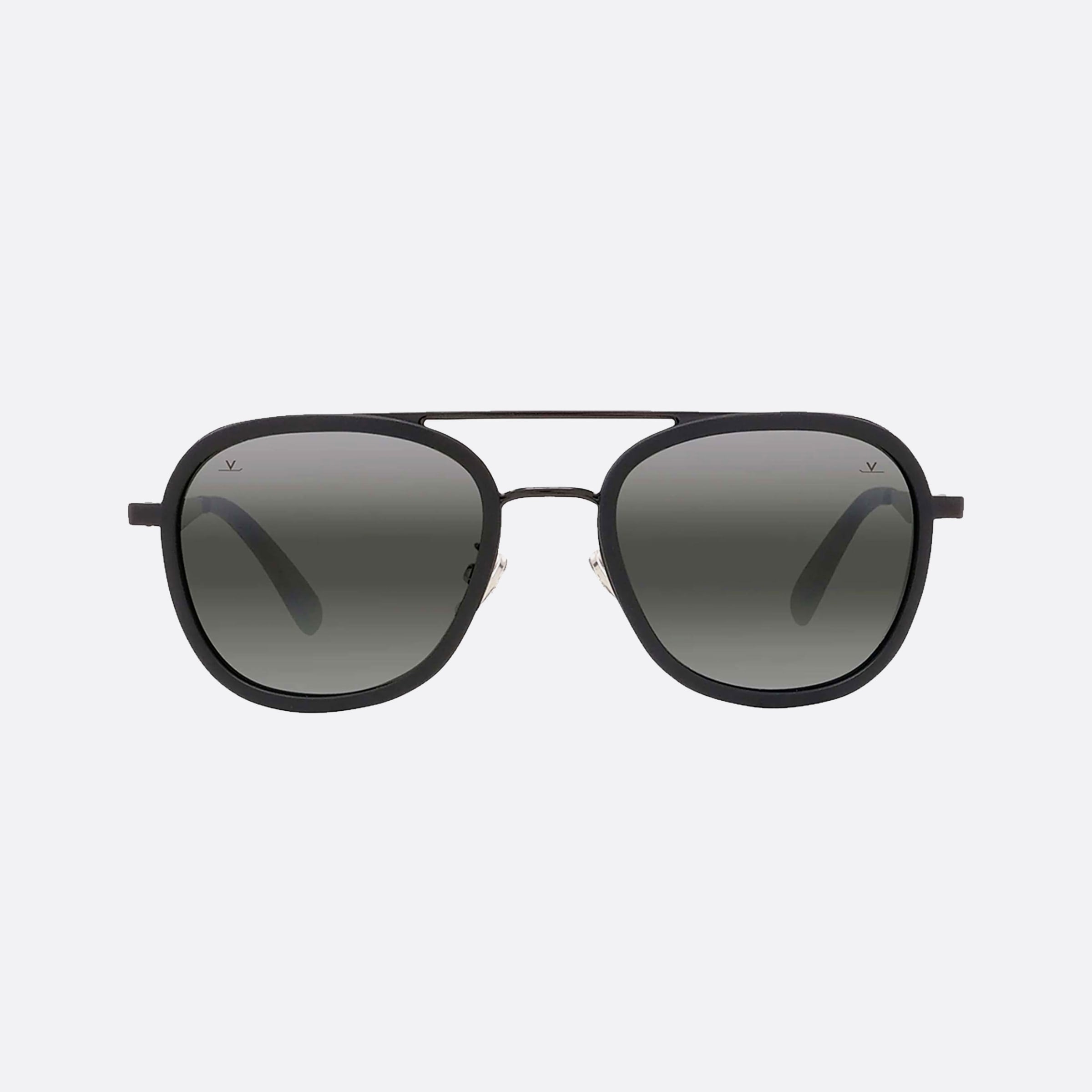 Vuarnet 54mm Edge Vu40007u 05c Black Pilot Unisex Sunglasses - Side View