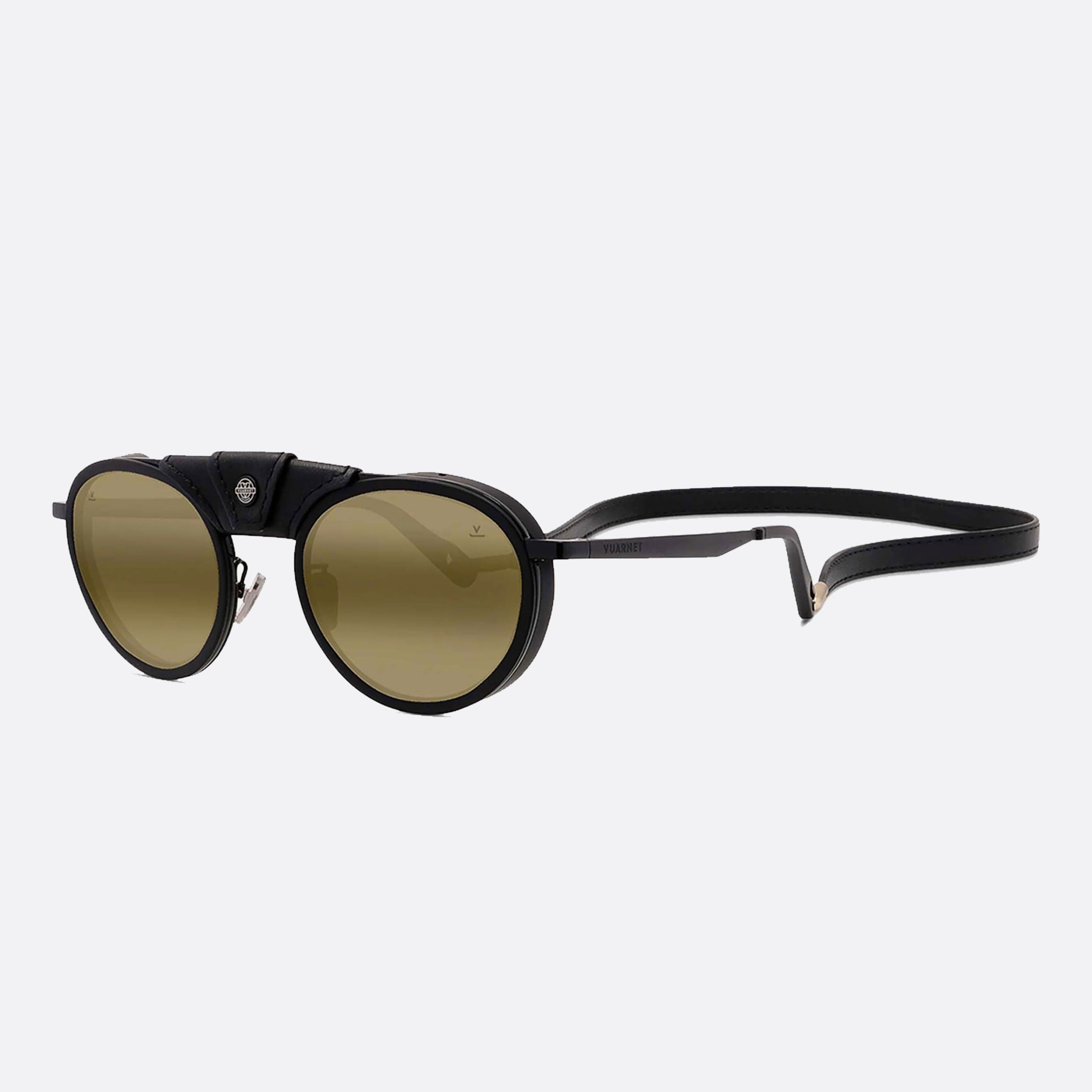 Vuarnet 52mm Glacier Vu40001u 01q White Round Unisex Sunglasses - Lifestyle Shot