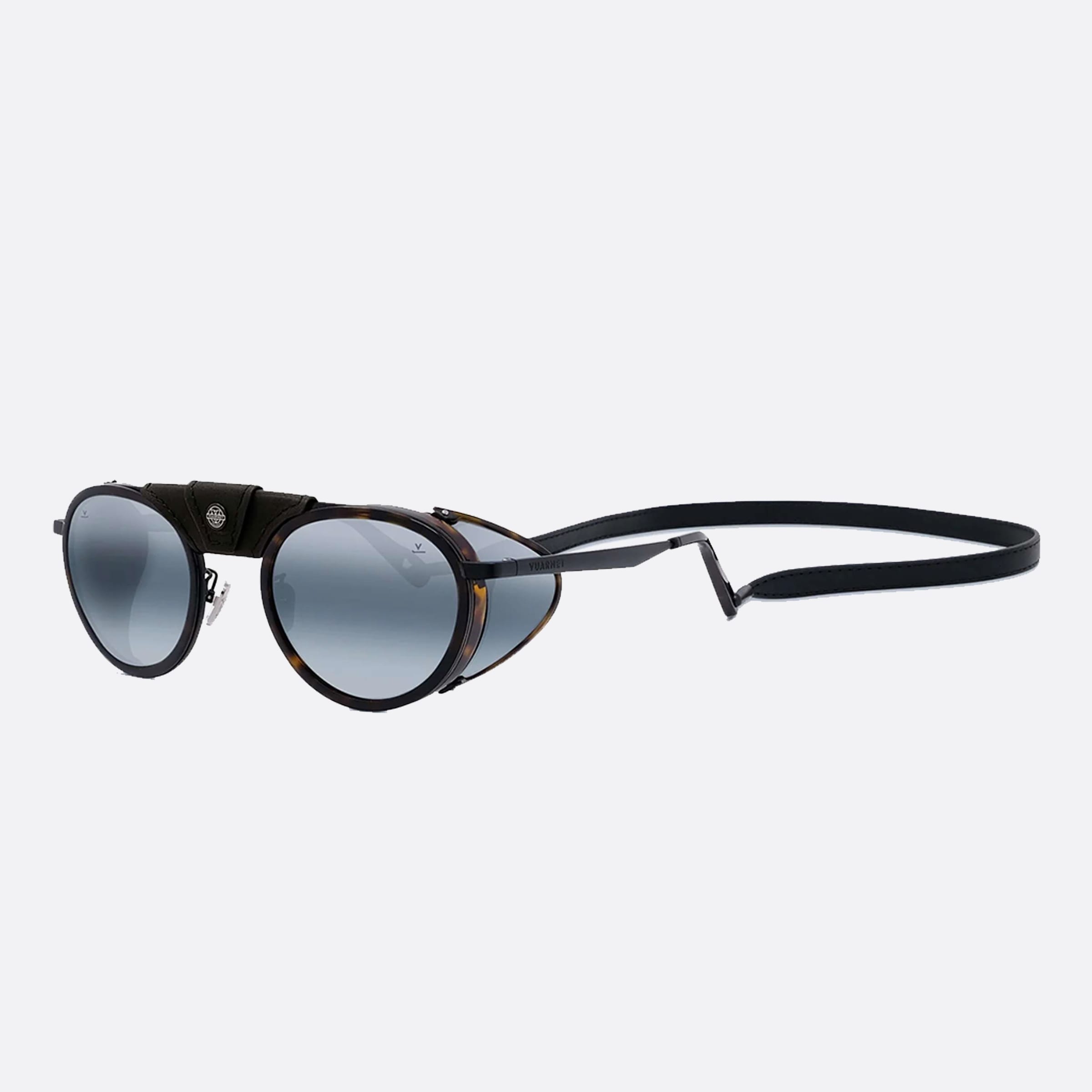 Vuarnet 52mm Glacier Vu40001u 52x White Round Unisex Sunglasses - Main View