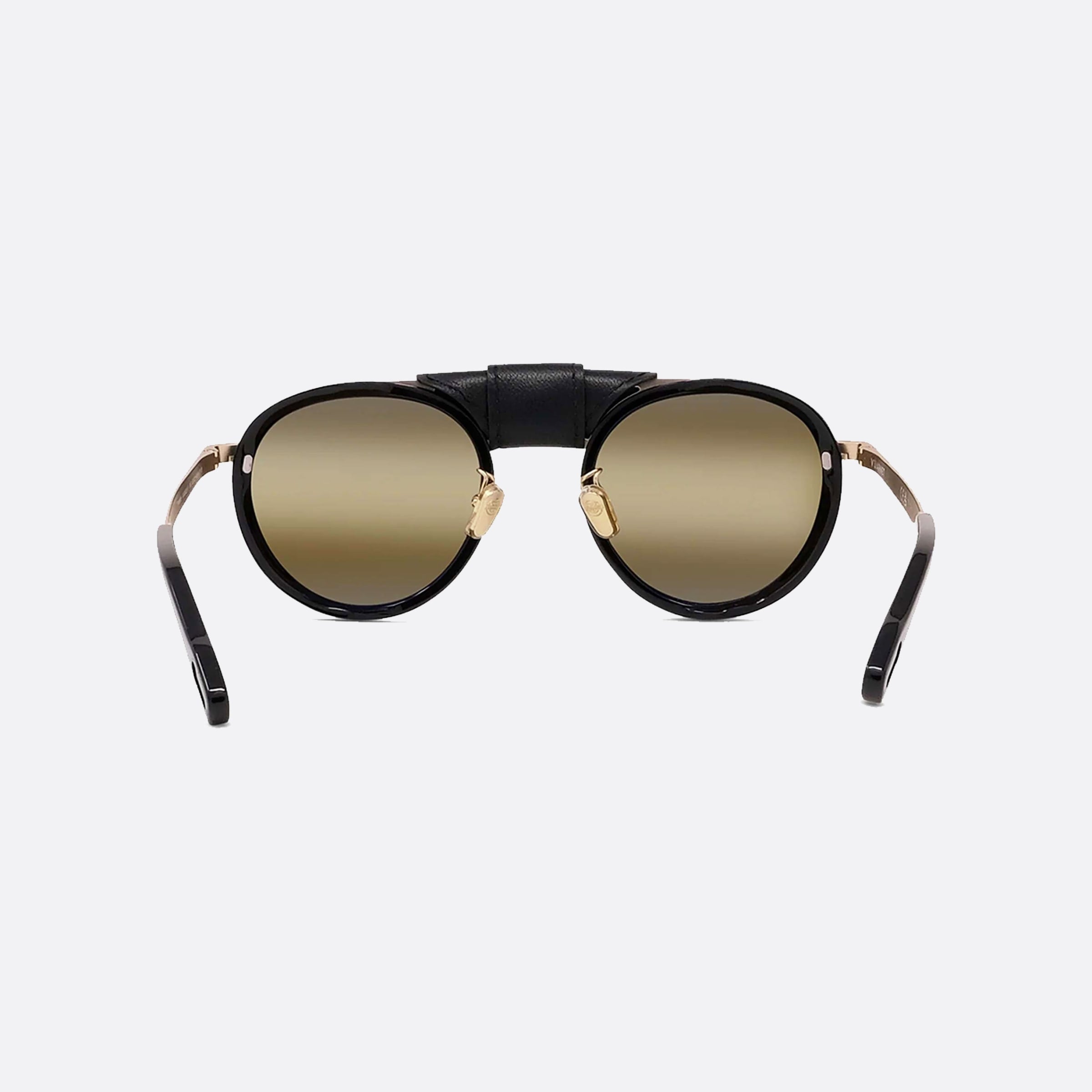 Vuarnet 52mm Glacier Vu40002u 01q Black Round Unisex Sunglasses - Lifestyle Shot