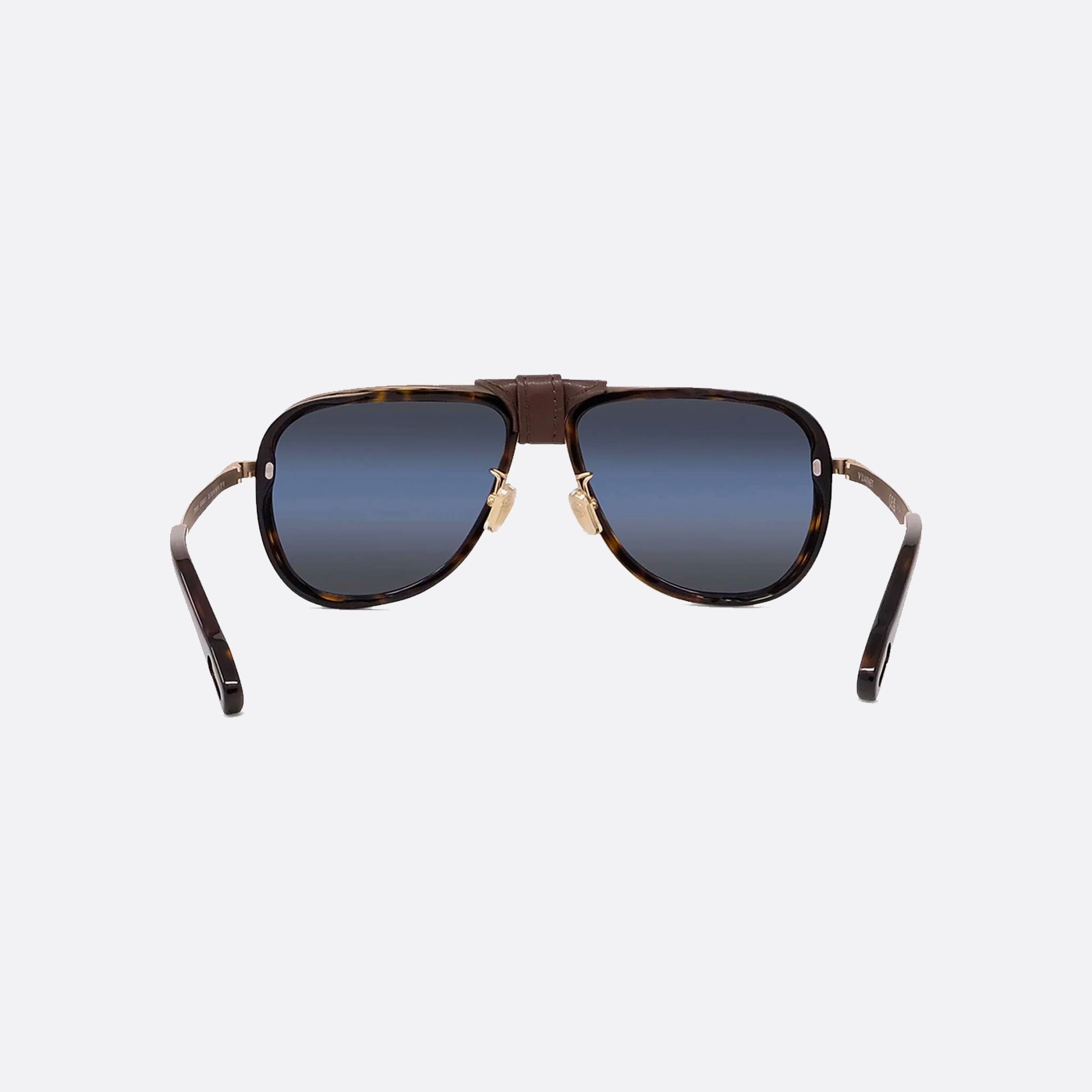 Vuarnet 59mm Glacier Vu40004u 52x Tortoise Pilot Men Sunglasses - Lifestyle Shot