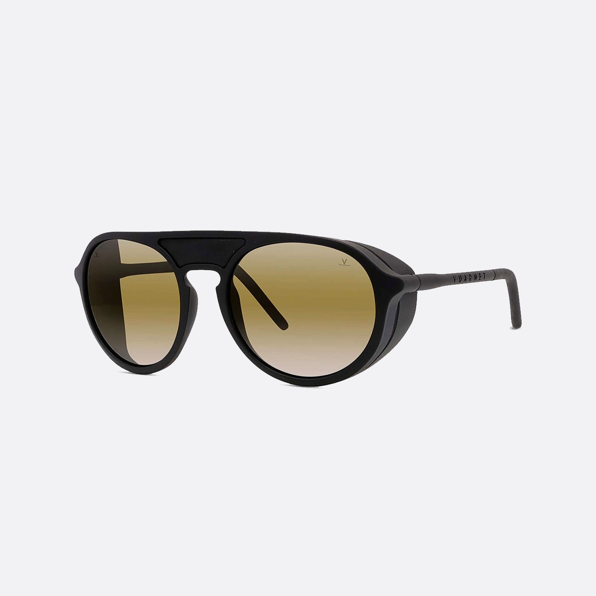 Vuarnet 54mm Ice Vu40023u 02q Black Round Unisex Sunglasses - Main View