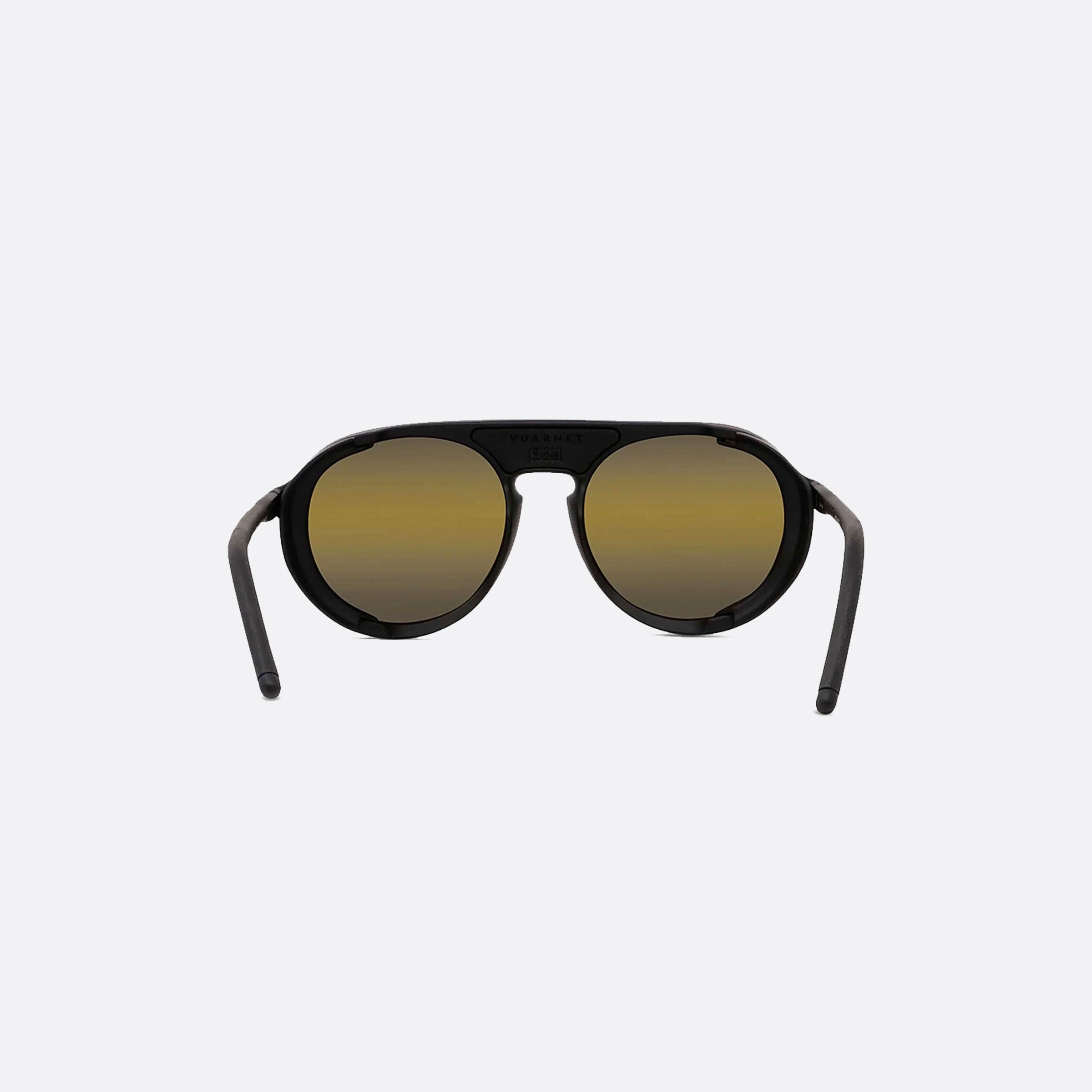 Vuarnet 54mm Ice Vu40023u 02q Black Round Unisex Sunglasses - Lifestyle Shot