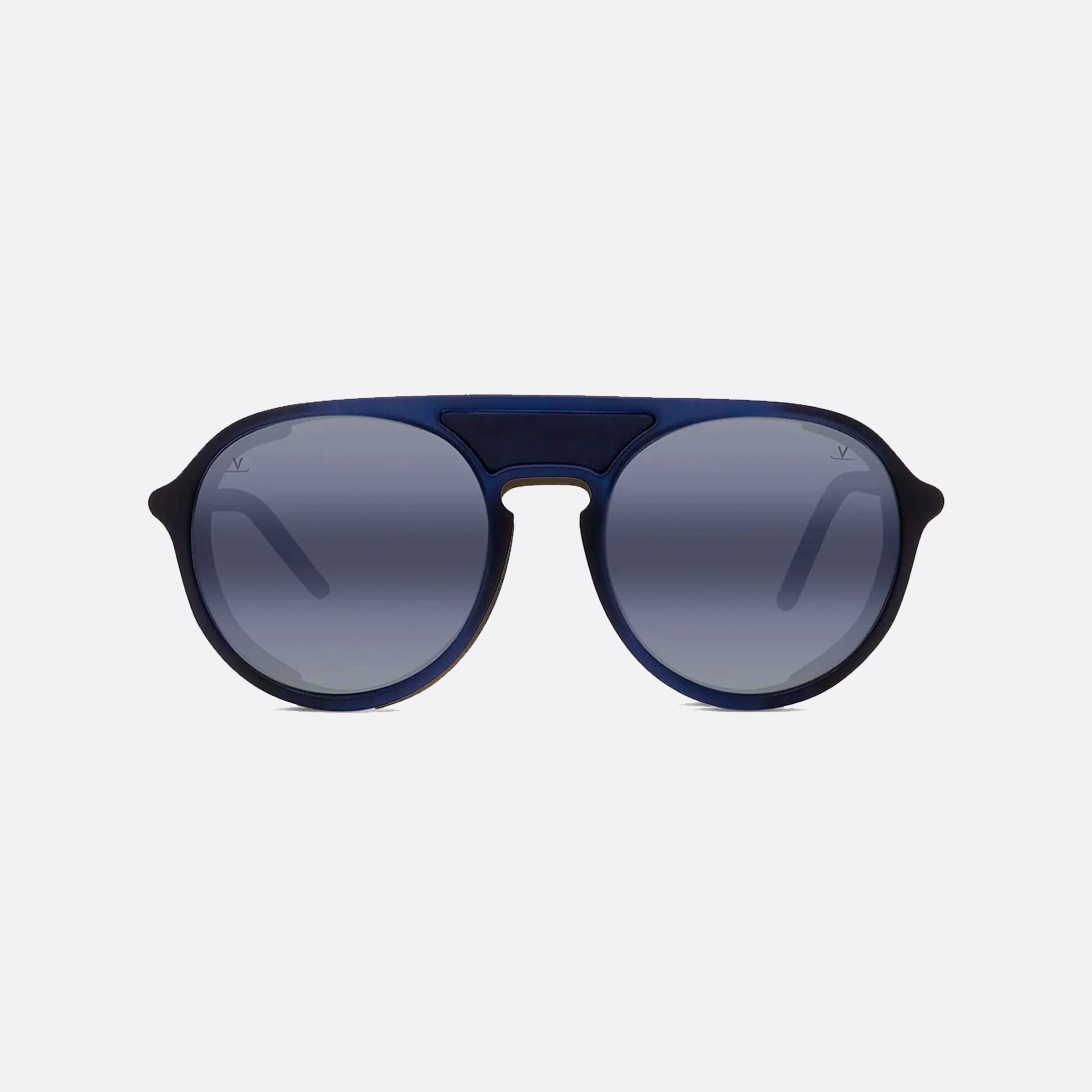 Vuarnet 54mm Ice Vu40023u 91x Blue Round Polarized Men Sunglasses - Side View