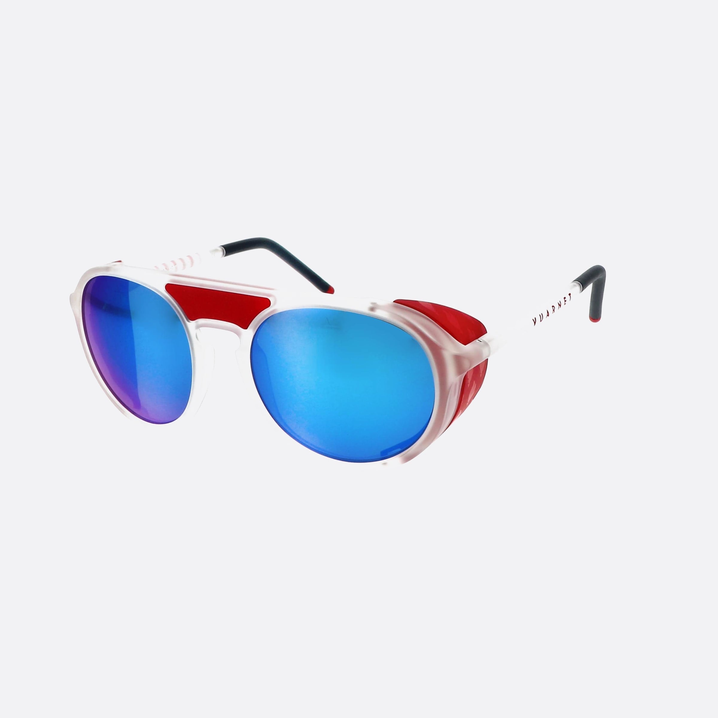 Vuarnet 51mm Ice Round Vl2024 Jo01 Clear Round Men Sunglasses - Main View
